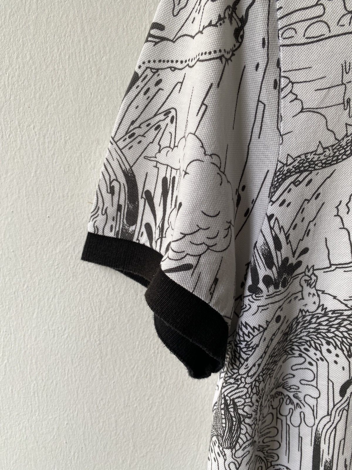 Lacoste × Vintage Lacoste x Micah Lidberg Overprint Polos Shirt Size US M / EU 48-50 / 2 - 6 Thumbnail