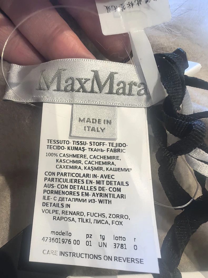 Max Mara Max Mara Cashmere Fox Fur Cloak Size S / US 4 / IT 40 - 5 Thumbnail