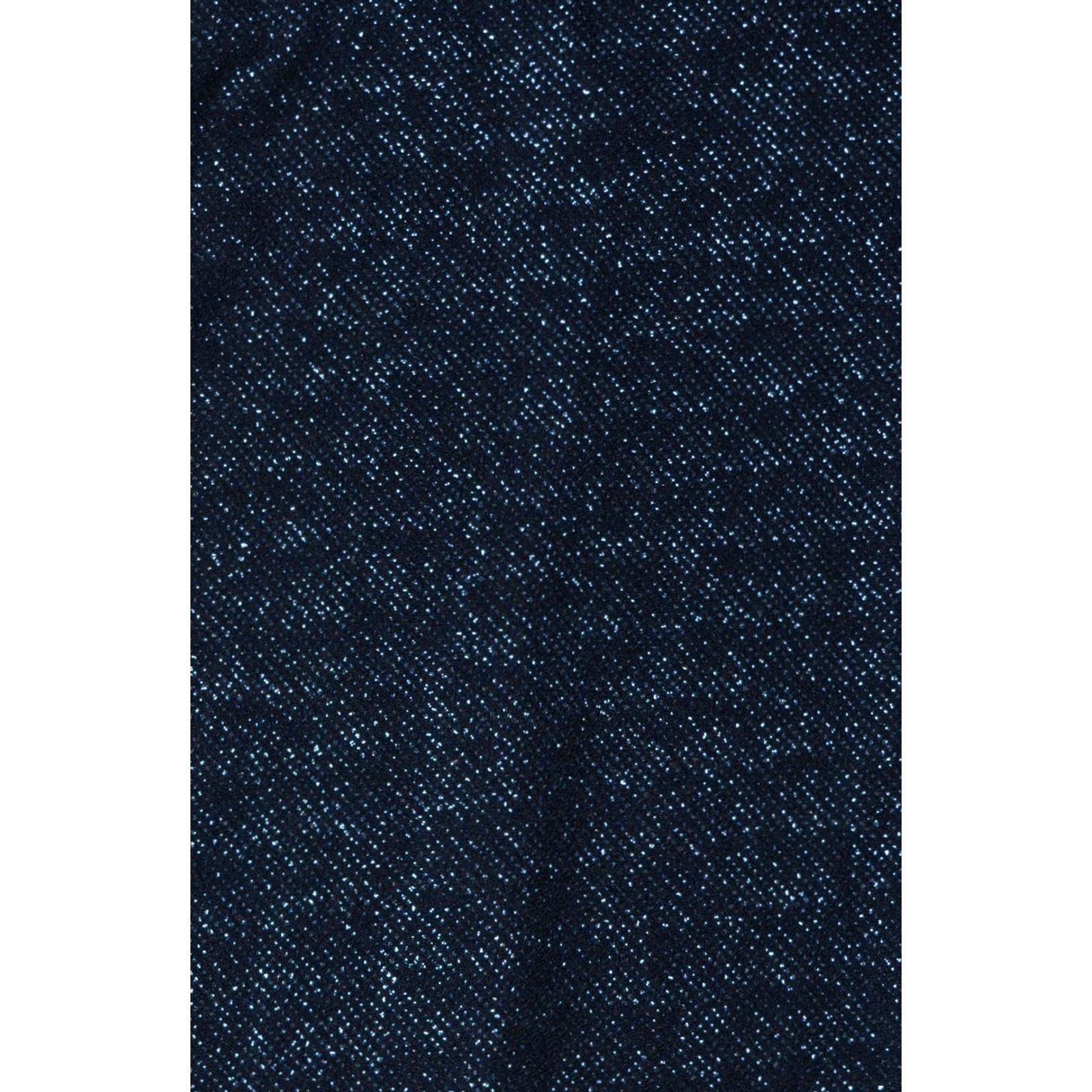 Vintage VINTAGE Dark Blue Sparkly Midi Dress X-Small Sleeveless Evening Party Dress Mens? Size XL / US 12-14 / IT 48-50 - 3 Thumbnail
