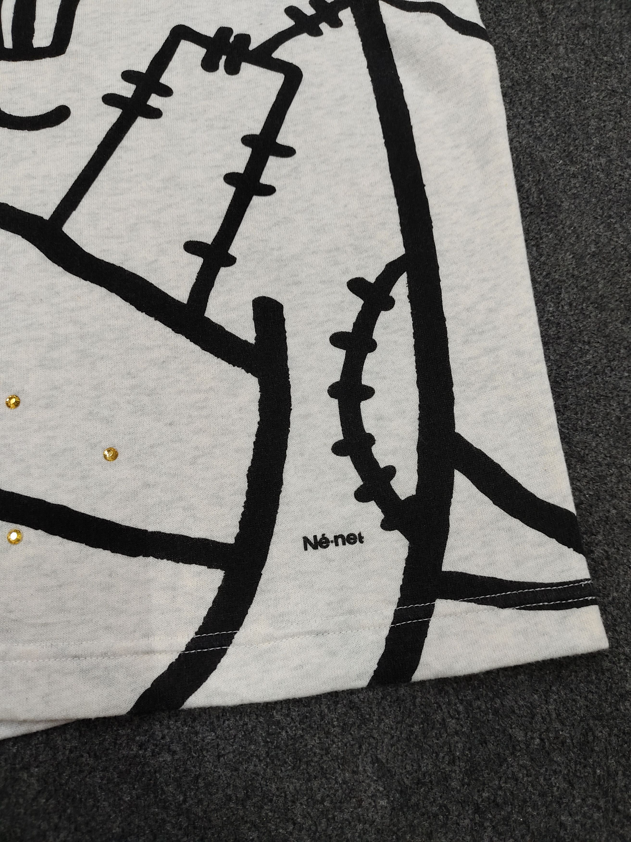 Ne-Net DOPE 🇯🇵 Ne-Net 🇯🇵 Mouse Graphic Bling Sweatshirt Size L / US 10 / IT 46 - 7 Thumbnail