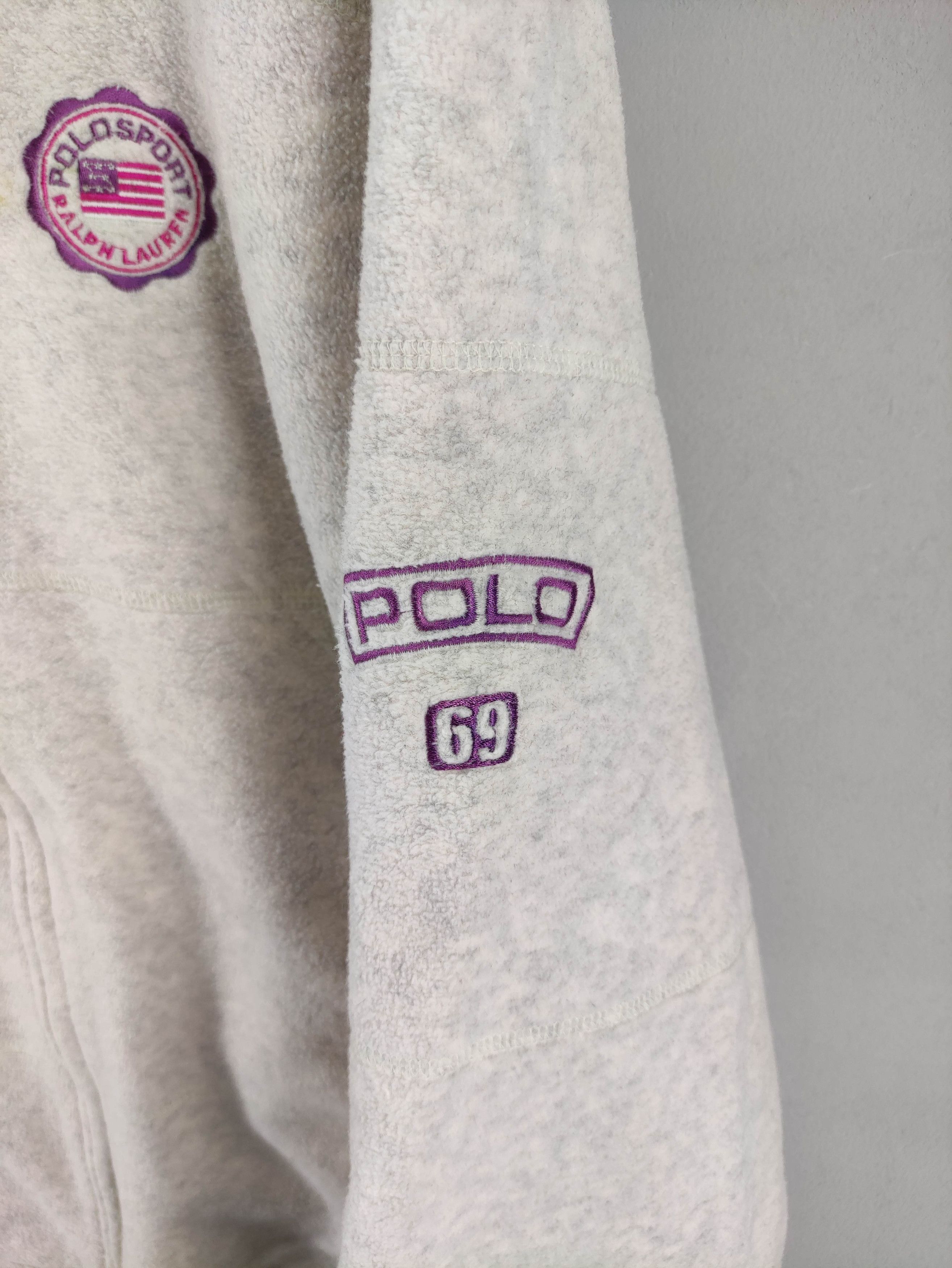 Japanese Brand Vintage RL Polo Sport Fleece Hoodie Jacket Zipper Size US L / EU 52-54 / 3 - 4 Thumbnail