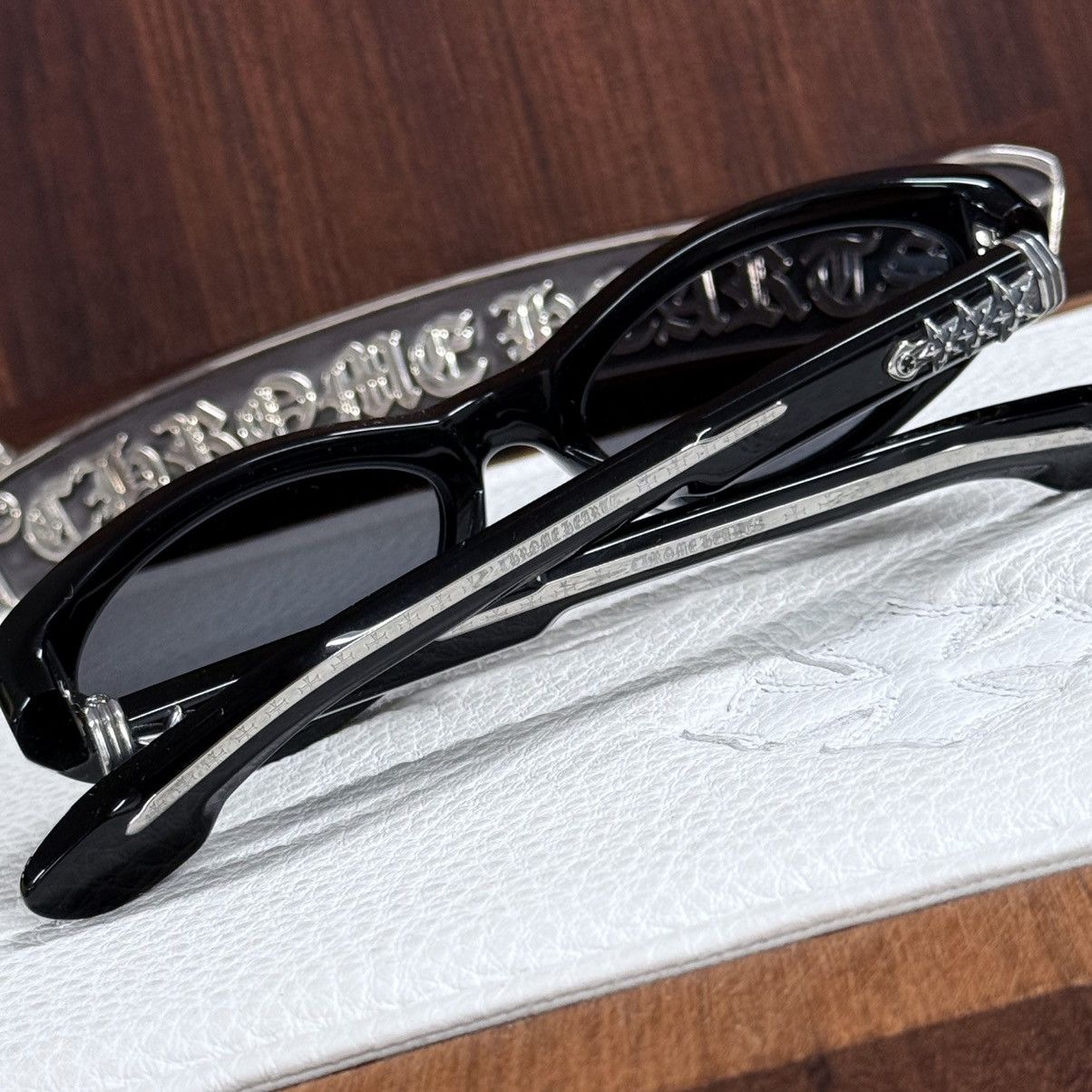 Chrome Hearts Chrome Hearts Blaster ‘Dark Triad’ Sunglasses Size ONE SIZE - 15 Thumbnail