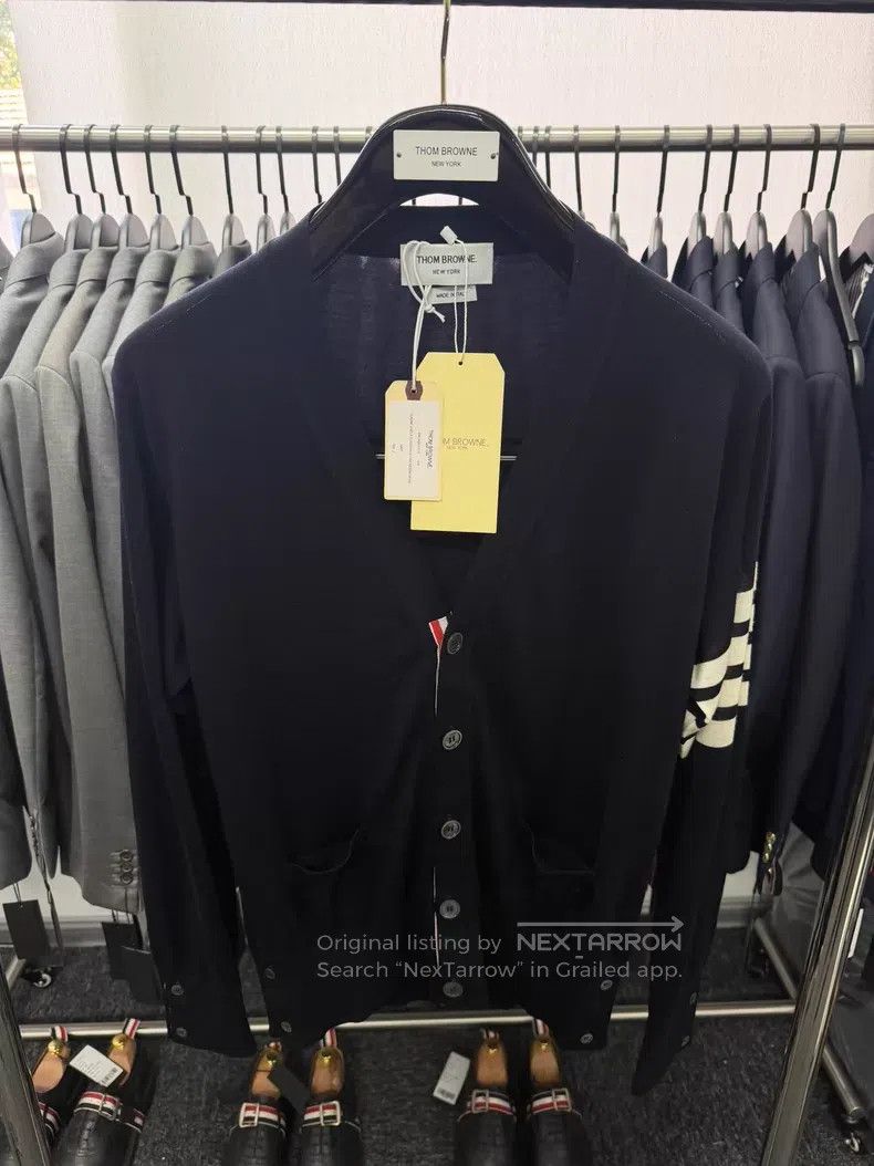 Thom Browne Thom Browne Wool Cardigan Size US M / EU 48-50 / 2 - 1 Thumbnail