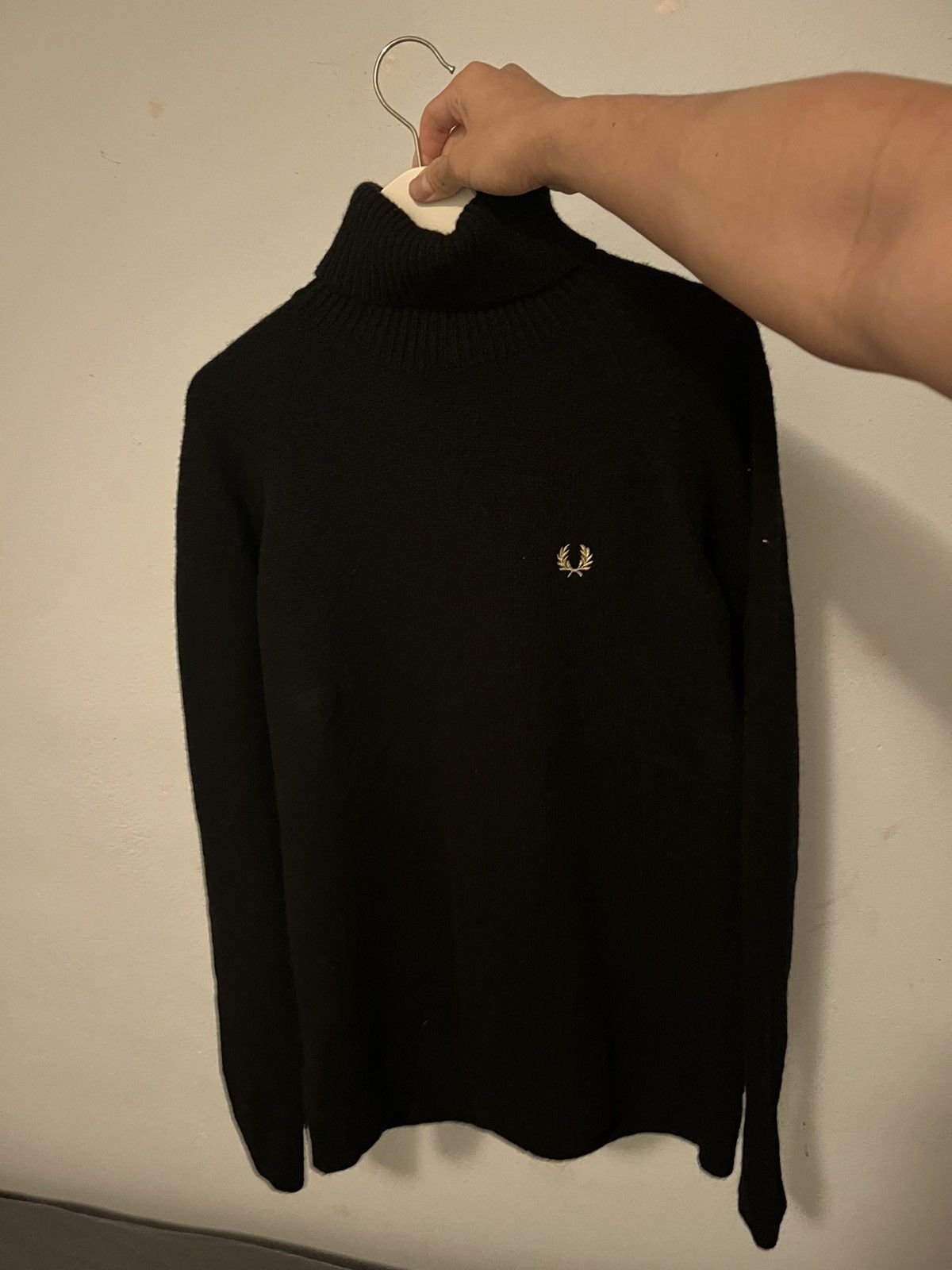 Fred Perry Fred Perry Wool Turtle Neck Size US L / EU 52-54 / 3 - 1 Thumbnail