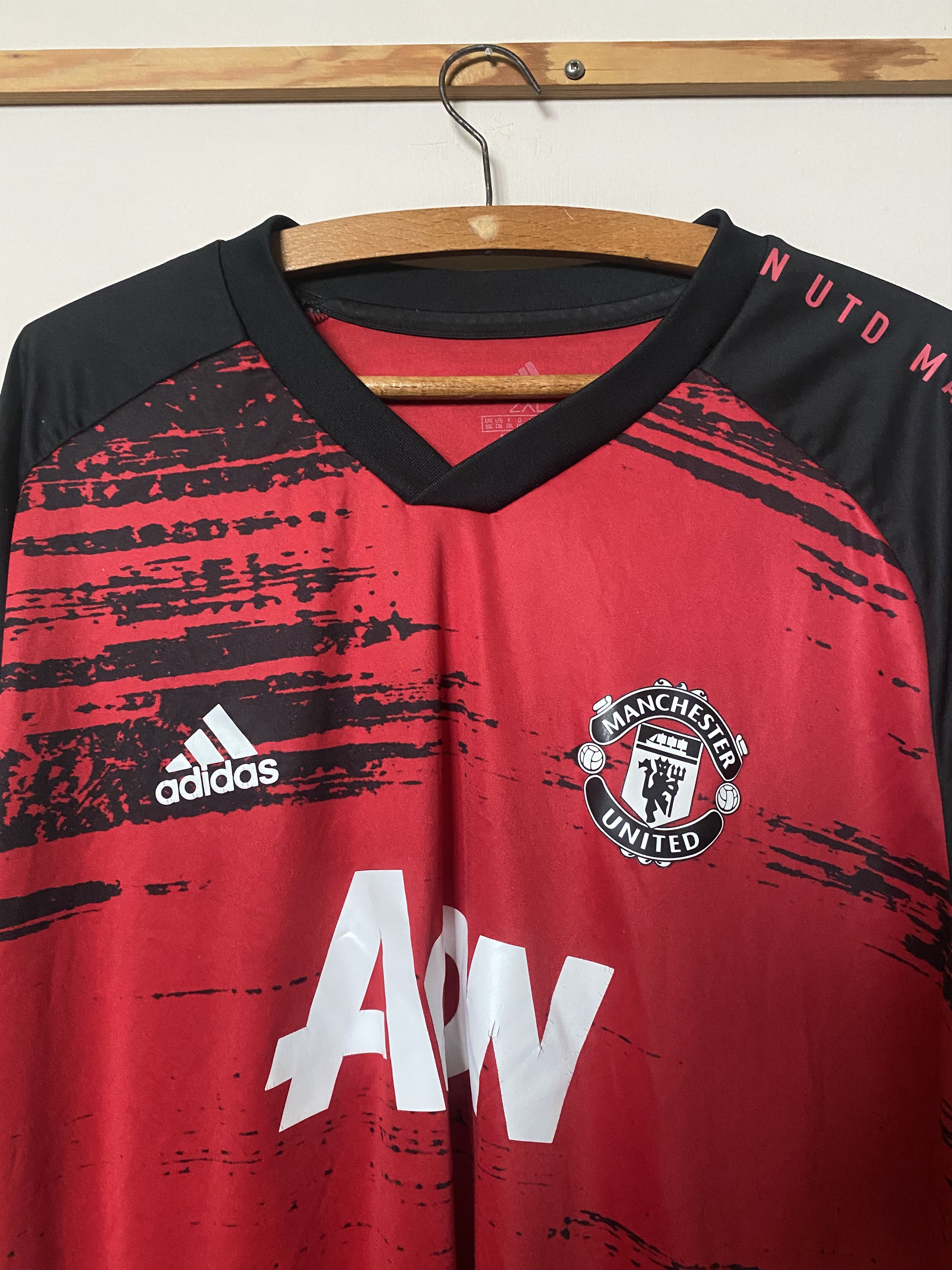 Adidas MANCHESTER UNITED F.C. 2020 -2021 - Adidas - 2XL - UNIQUE Size US XXL / EU 58 / 5 - 7 Thumbnail