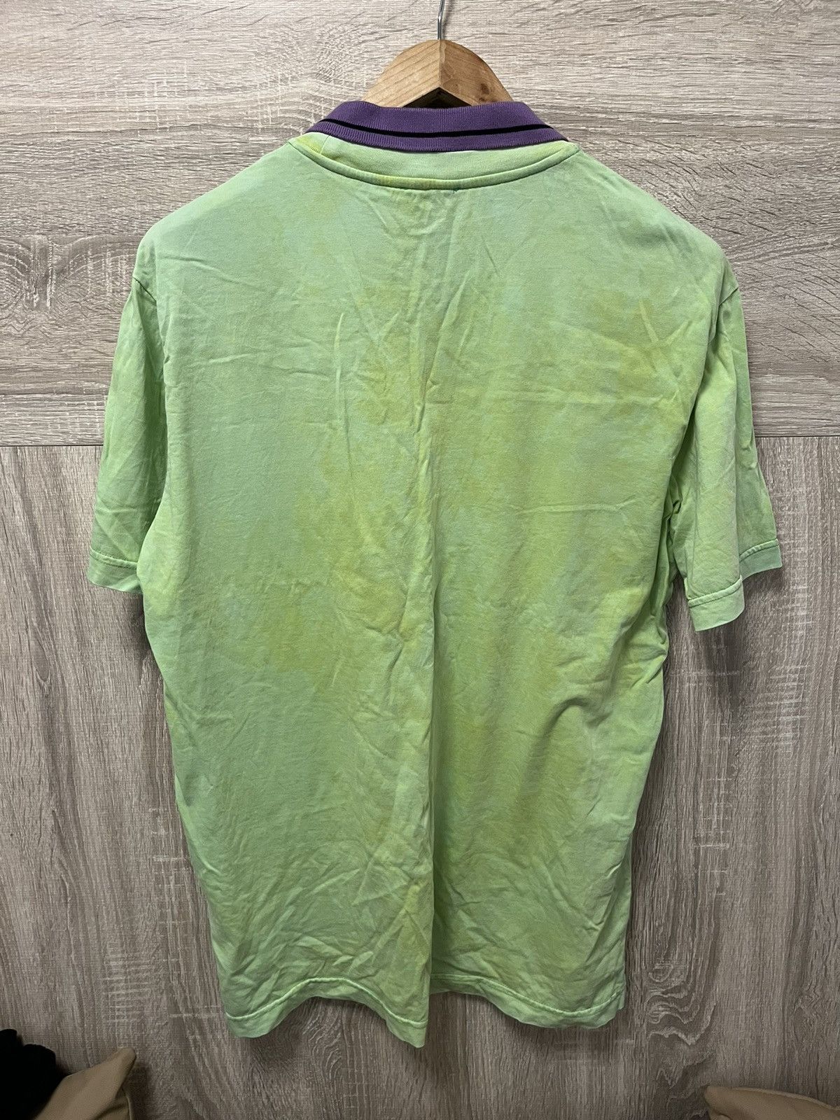 Diesel diesel soccer jersey polo tee shirt in green and purple Size US S / EU 44-46 / 1 - 6 Thumbnail