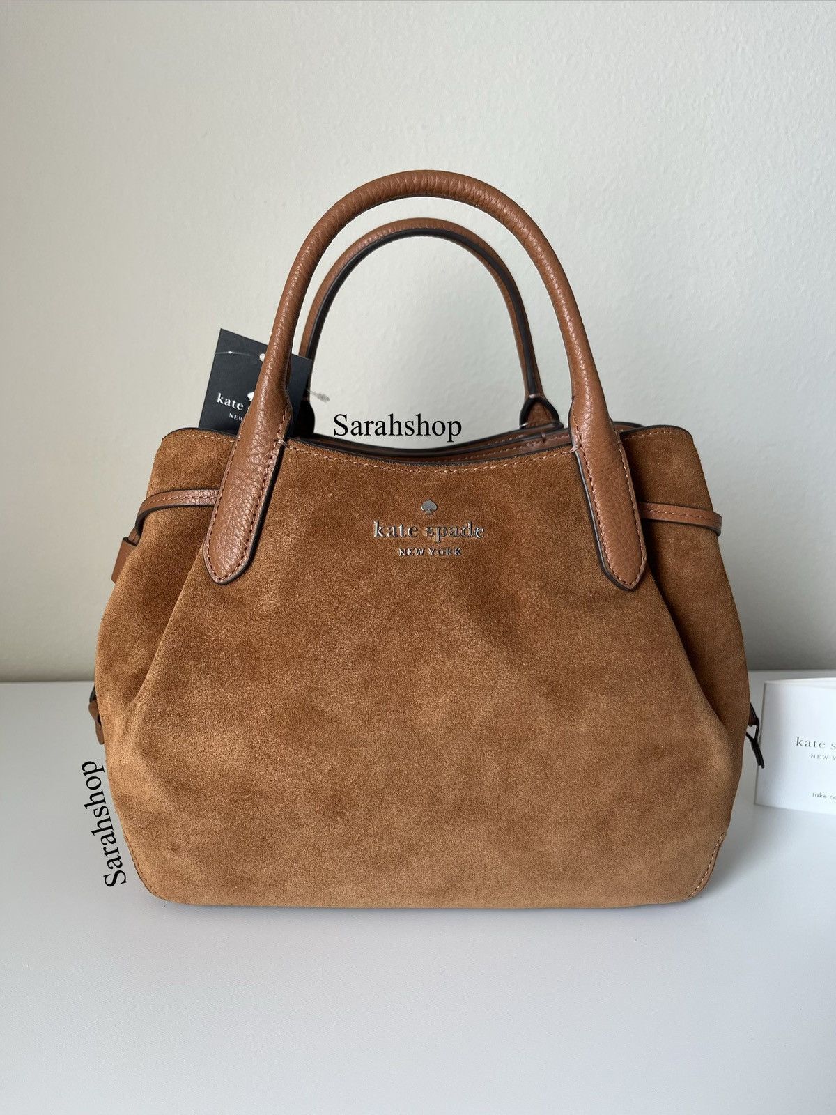 Kate Spade Kate Spade Dumpling Suede Satchel Size ONE SIZE - 2 Thumbnail