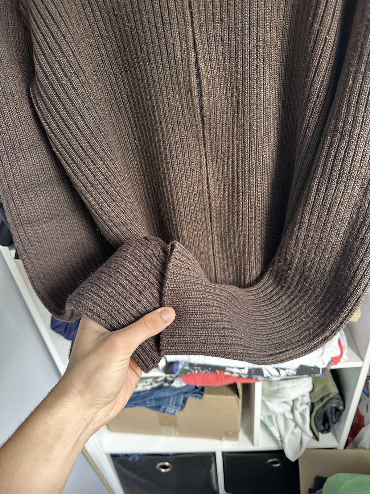 Belstaff 🔥VINTAGE BELSTAFF KNITTED ZIP SWEATER 85 ANNIVERSARY🔥 Size US XL / EU 56 / 4 - 2 Thumbnail