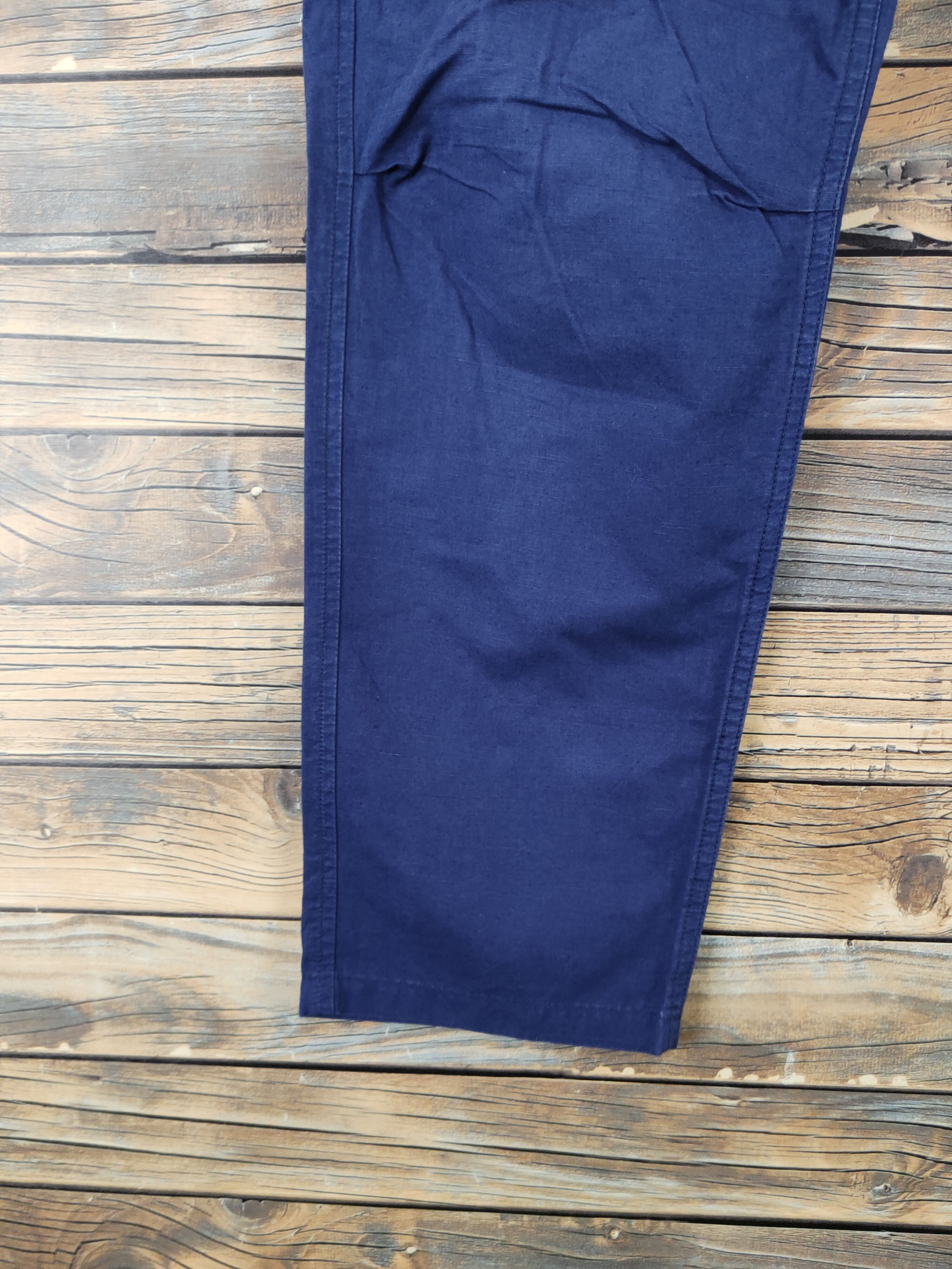R.Newbold R.Newbold Blue Multipocket Tactical Cargo Pants #W1842 Size US 31 - 4 Thumbnail