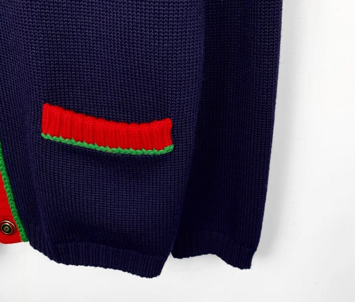 Gucci Gucci Yankee cardigan cooperative sweater coat Size US XL / EU 56 / 4 - 4 Thumbnail