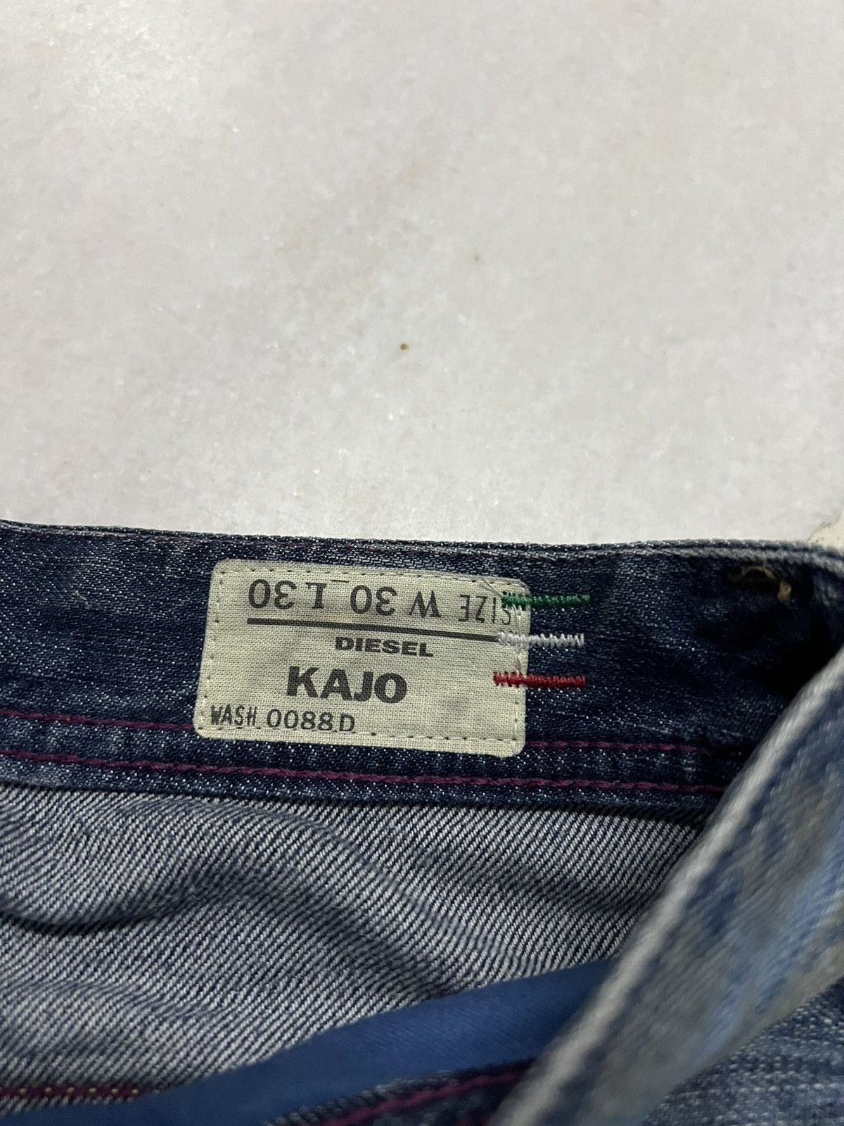 Diesel DIESEL INDUSTRY KAJO DISTRESSED JEANS Size US 30 / EU 46 - 12 Thumbnail