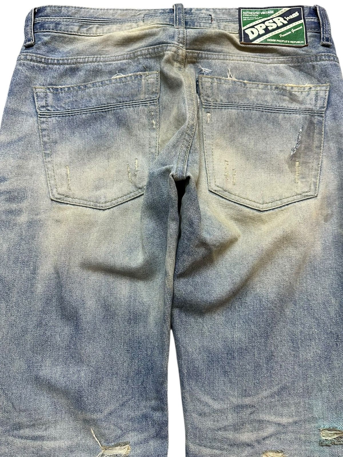 DSRCV Vintage DPSR Faded Mudwash Grunge Distressed Denim Size US 30 / EU 46 - 5 Thumbnail