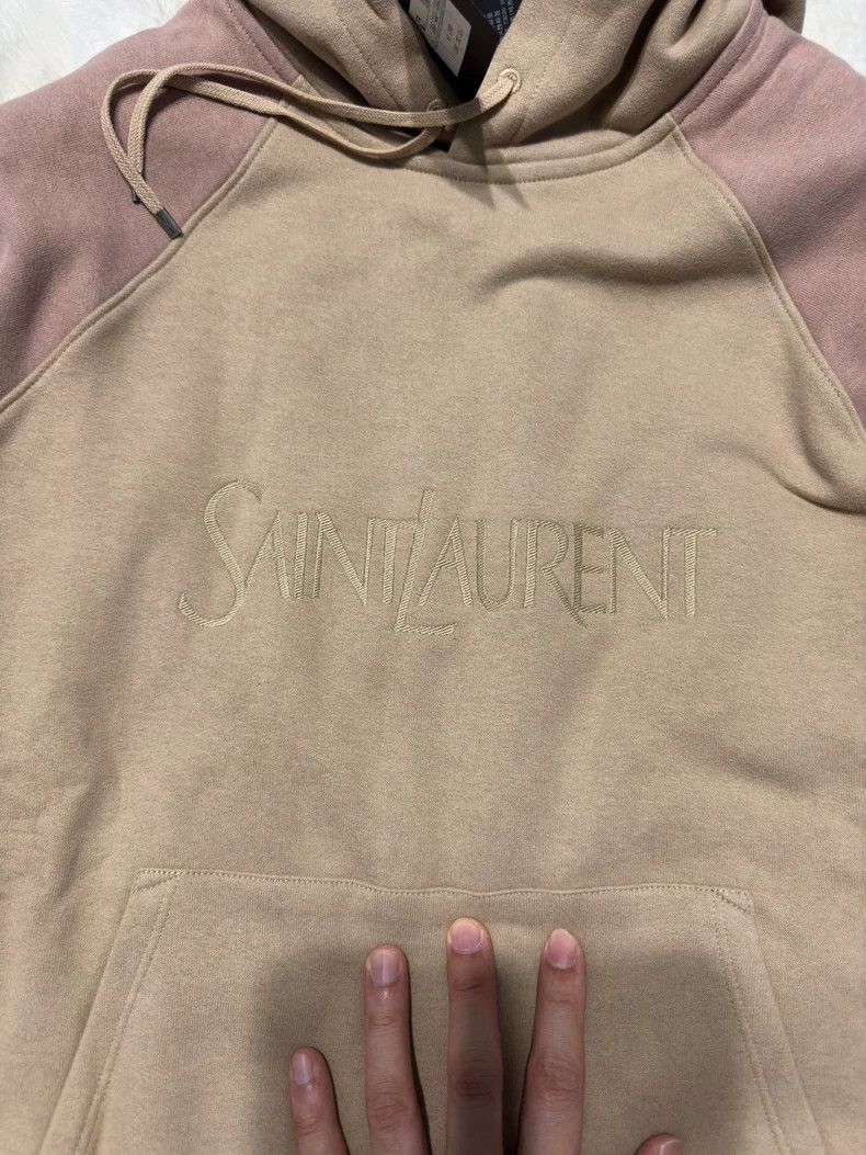 Saint Laurent Paris Saint Laurent Paris Embroidered color-block sweatshirt 2505 Size US L / EU 52-54 / 3 - 6 Thumbnail