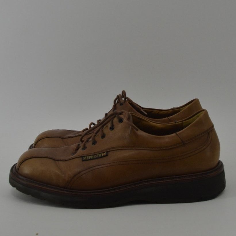 Mephisto Mephisto Abel Air Goodyear Welted Tan Leather Oxfords Sz 7.5 Size US 7.5 / EU 40-41 - 16 Thumbnail