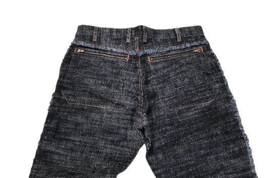 Japanese Brand Satan Arbeit japanese brand raw cut design double knee patch Size US 32 / EU 48 - 7 Thumbnail