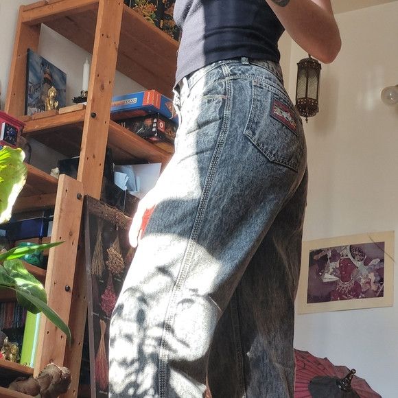 Other Zena The Original Cowboy Jeans High Rise gray Acid Wash - 26 Size 26" / US 2 / IT 38 - 9 Thumbnail