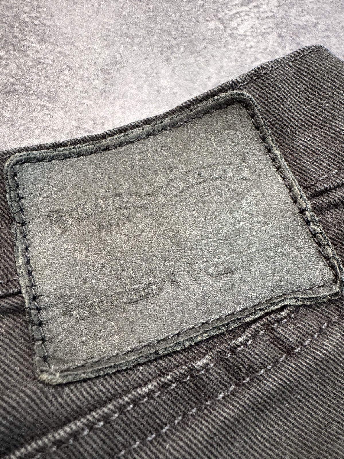 Levi's × Vintage Levi’s 522 Vintage Slim Fit Back Jeans Size 34x30 Size US 34 / EU 50 - 8 Thumbnail