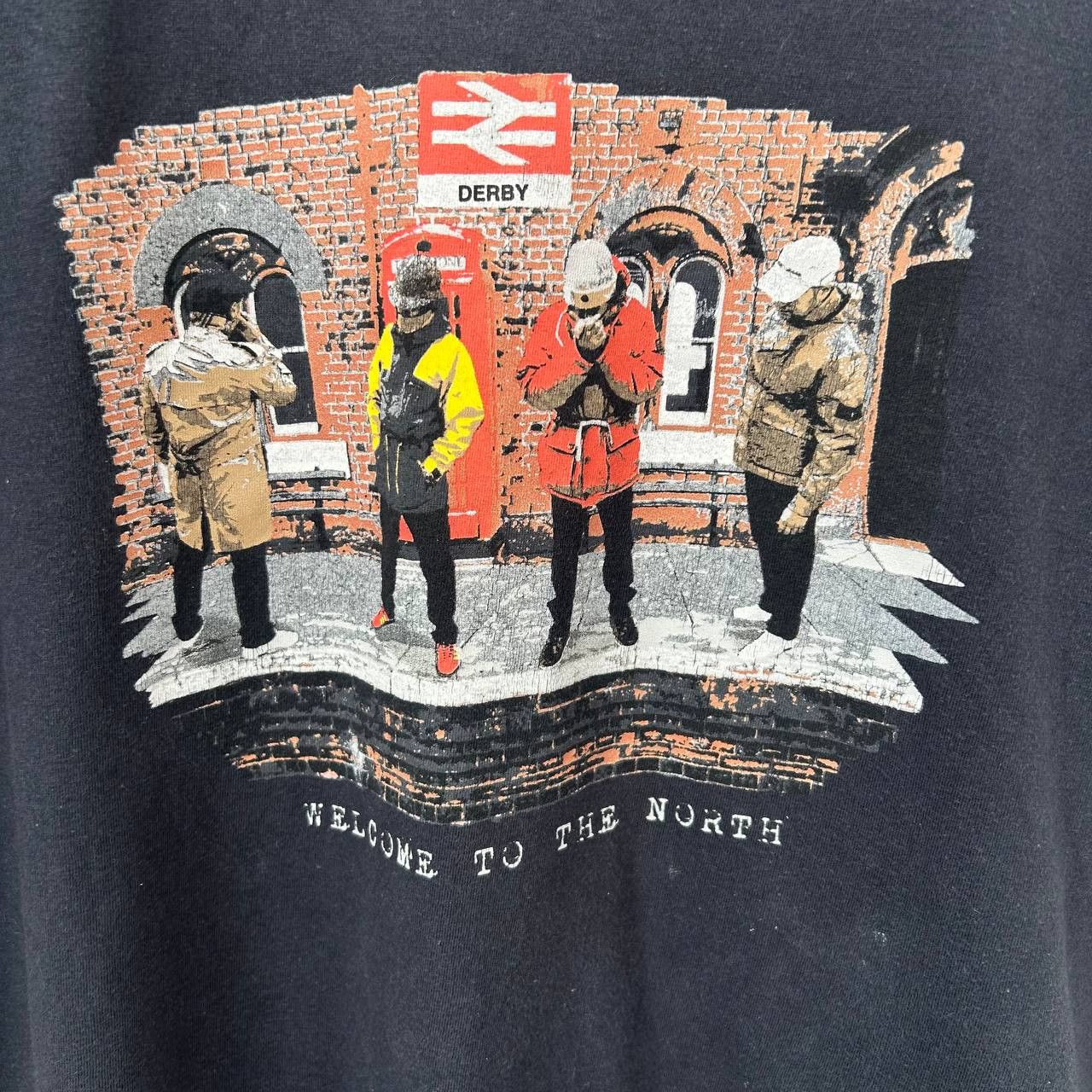 Vintage 80s Casuals Football Fans T-Shirt #783 Size US XXL / EU 58 / 5 - 4 Thumbnail