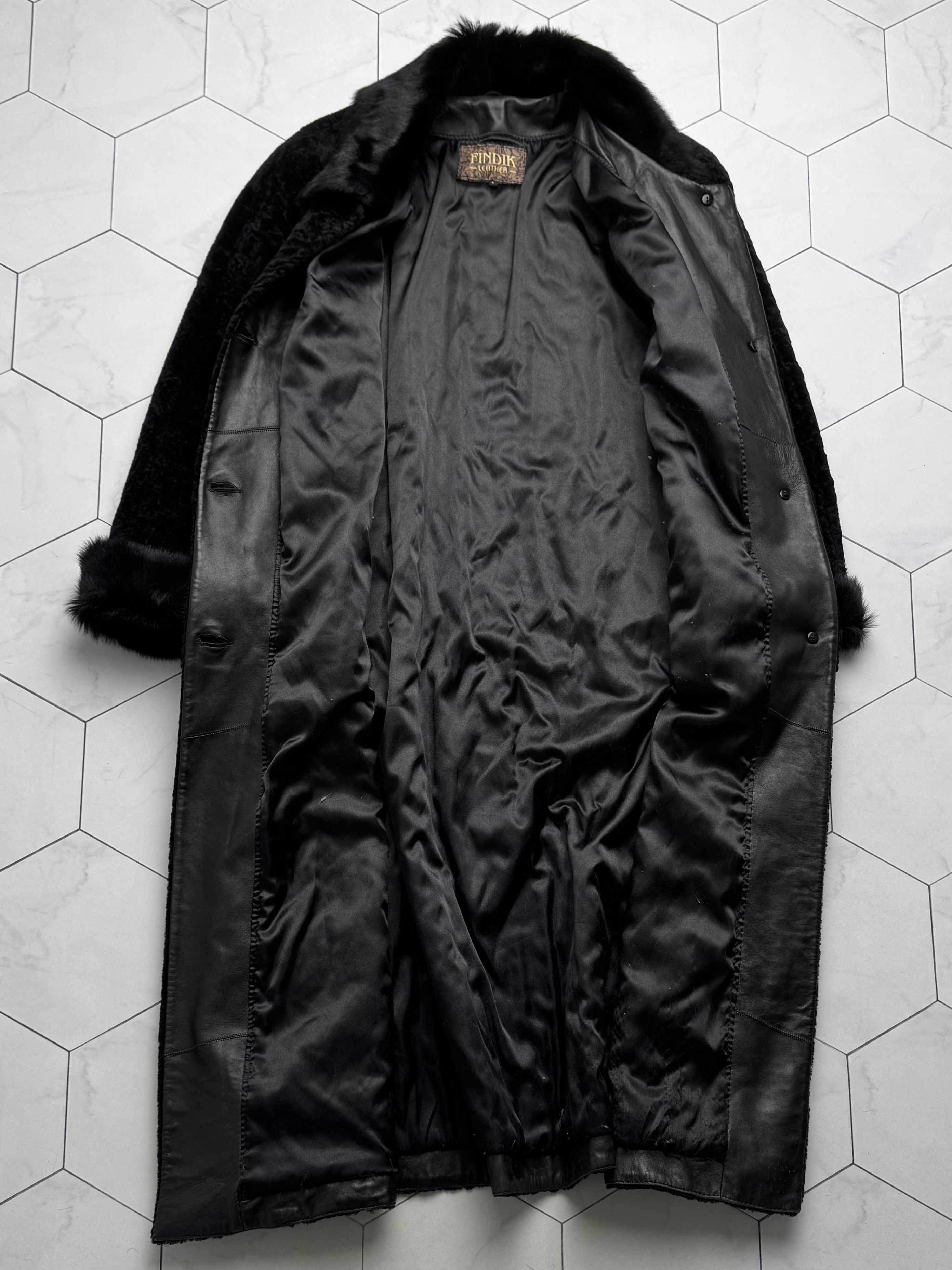Vintage Vintage Real Lambskin Coat (B550) Size L / US 10 / IT 46 - 9 Thumbnail