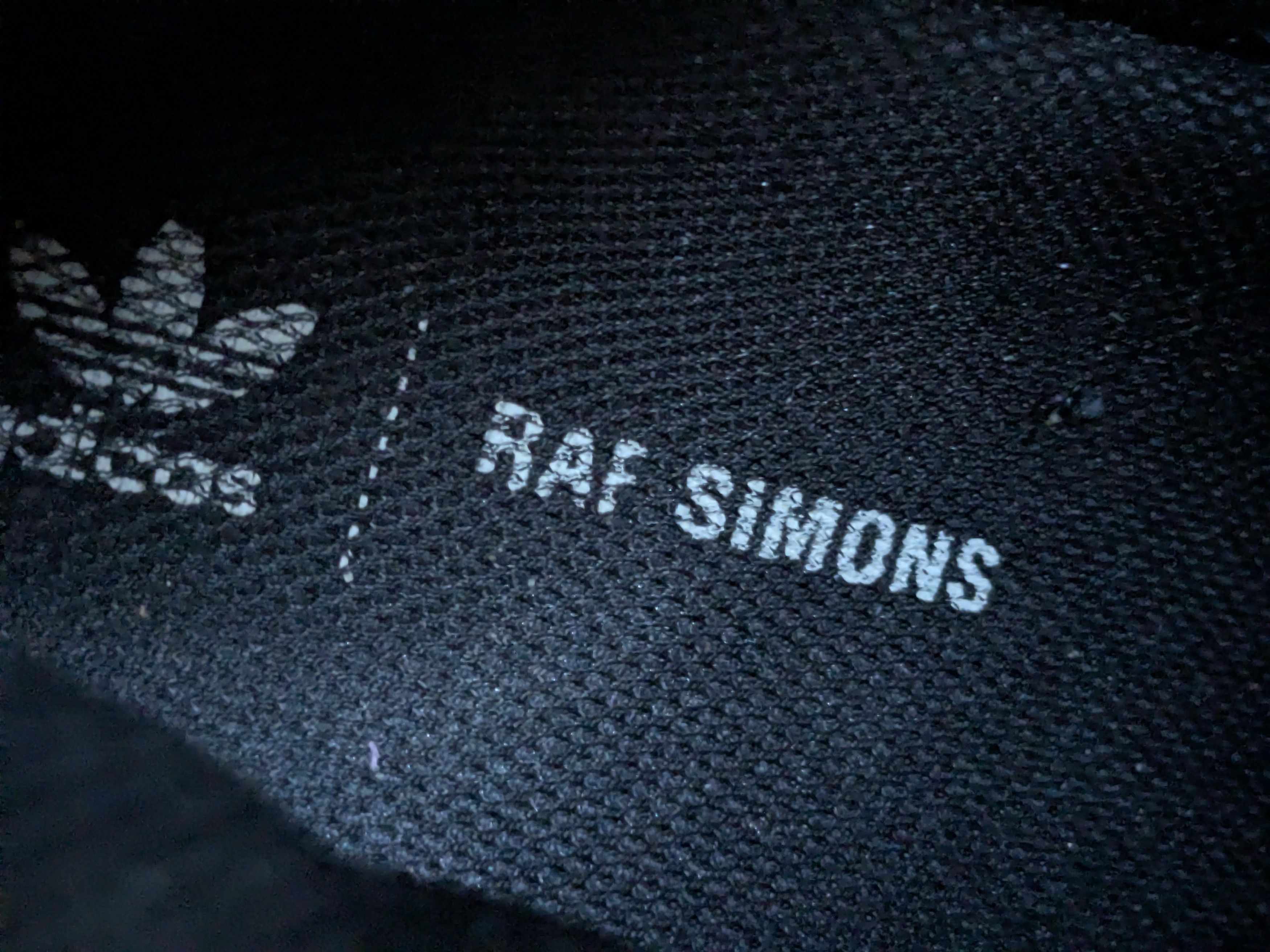Raf Simons Adidas x Raf Simons Ozweego Mirrored 7.5 Black Silver Size US 7.5 / EU 40-41 - 17 Thumbnail