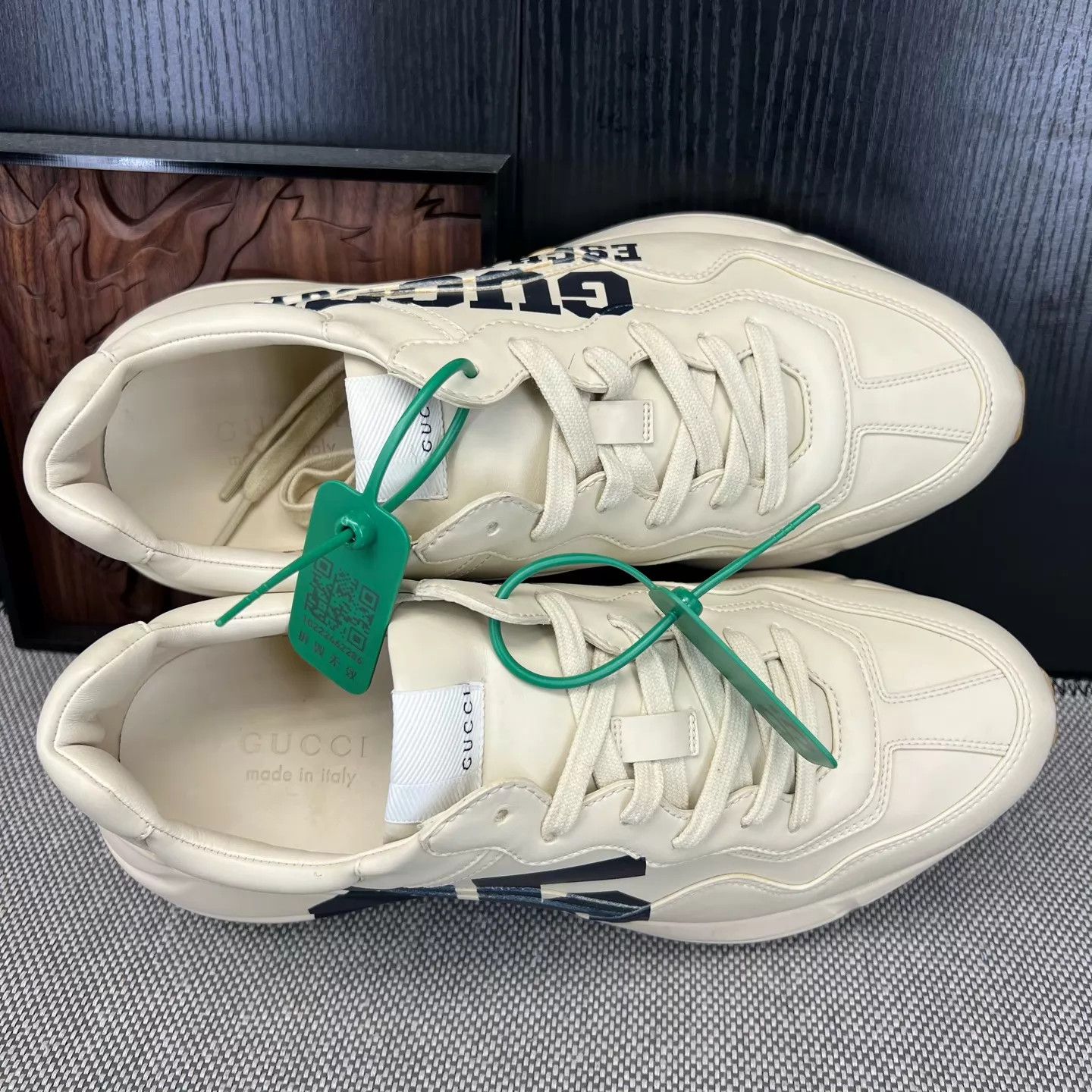 Gucci Gucci Rhyton 25 Printed Sneakers 10/44 Size US 11 / EU 44 - 2 Thumbnail