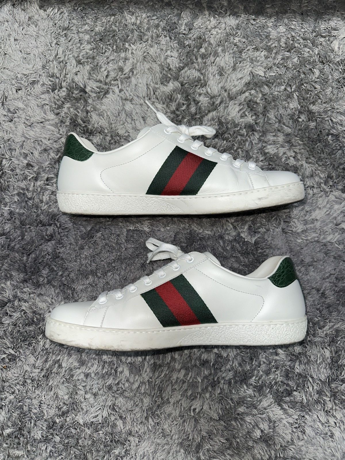 Gucci Gucci Leather Tennis sneakers Size US 9.5 / EU 42-43 - 2 Thumbnail