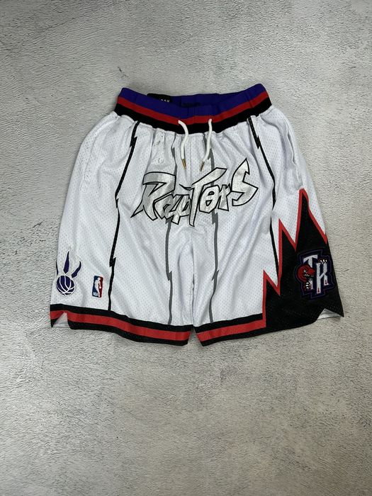 Vintage cheap raptors shorts