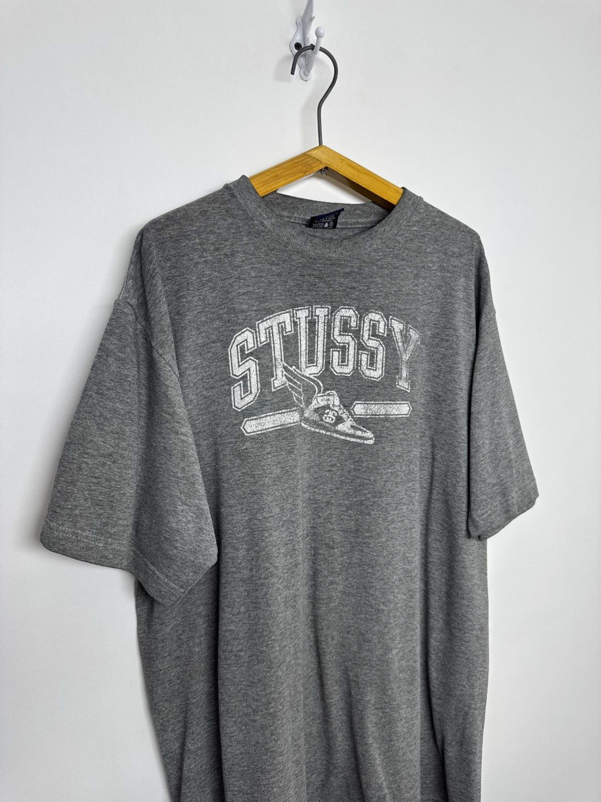 Stussy Vintage Y2k Faded Stussy T-Shirt 90’s Size US L / EU 52-54 / 3 - 3 Thumbnail