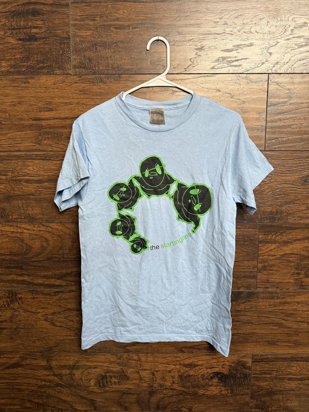 Designer Y2K The Starting Line Band T-shirt Fat Party Tee - S Size US S / EU 44-46 / 1 - 1 Thumbnail
