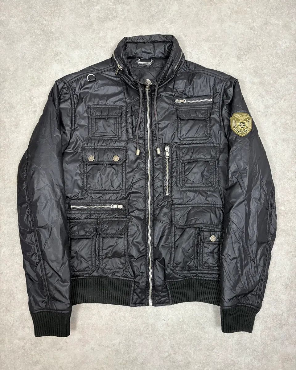 Dolce & Gabbana AW2003 Dolce & Gabbana Black Multi Pockets Puffer Jacket Size US M / EU 48-50 / 2 - 1 Thumbnail