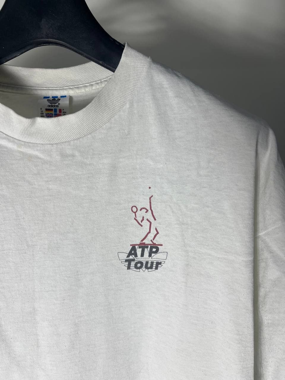 Adidas VINTAGE ADIDAS ORIGINAL EQUIPMENT TENNIS T-SHIRT RETRO 90s Size US XL / EU 56 / 4 - 3 Thumbnail