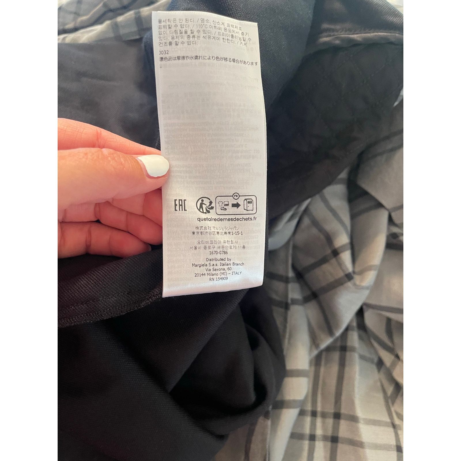Maison Margiela Maison Margiela Plaid/Velvet Midi Dress, Size 40 NWT Size S / US 4 / IT 40 - 17 Thumbnail