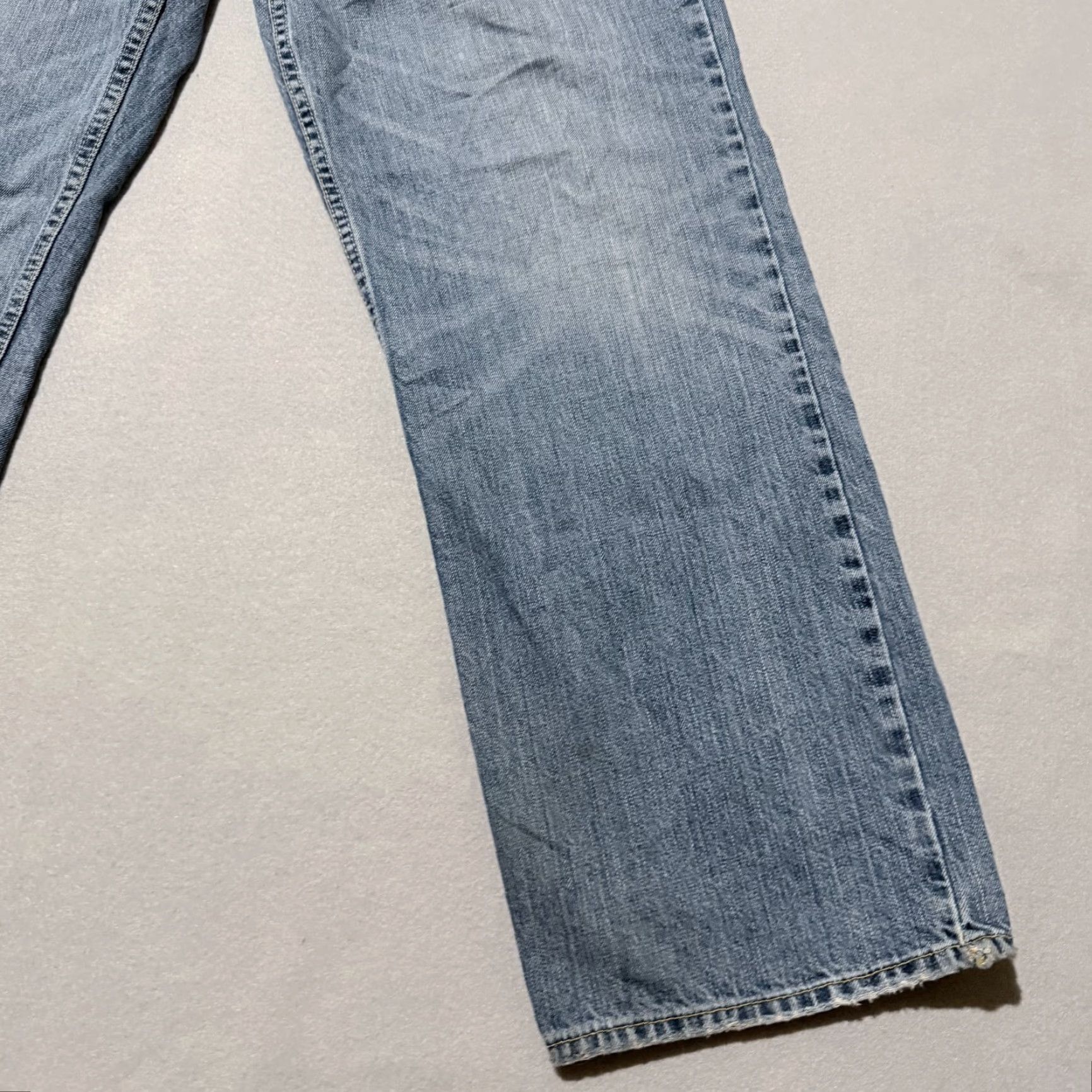 American Eagle Outfitters VINTAGE American Eagle Jeans Men's Light Wash Denim Classic Relaxed Straight - 33x30 Size US 33 - 6 Thumbnail