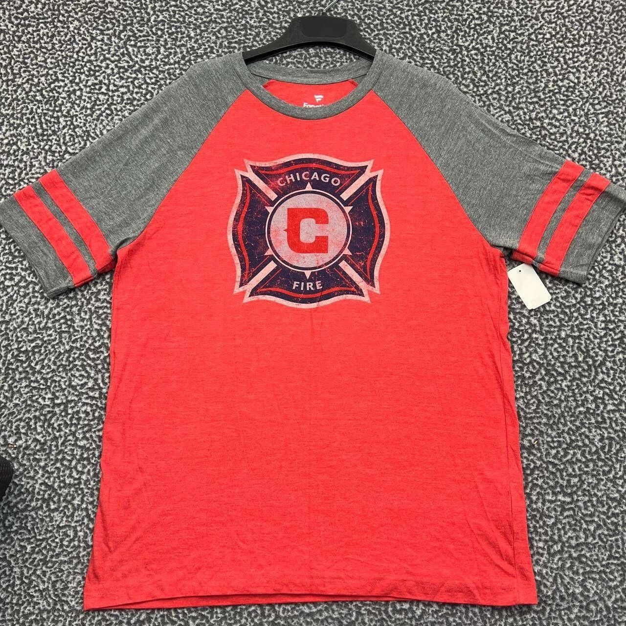 Other Chicago Fire Shirt Men Fanatics Short Sleeve Crew Neck New L Size US L / EU 52-54 / 3 - 1 Thumbnail