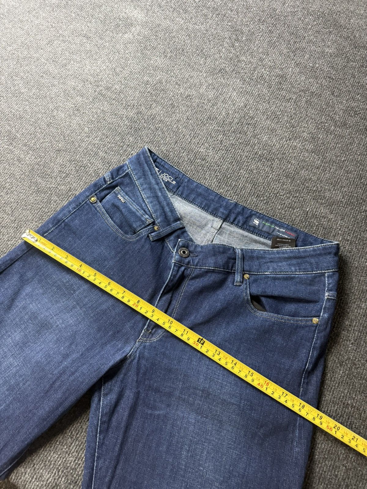 G-Star 00s Y2K G Star Japanese RAW Joci 3D Slim Jeans Dark Wash Size 30" / US 8 / IT 44 - 23 Thumbnail