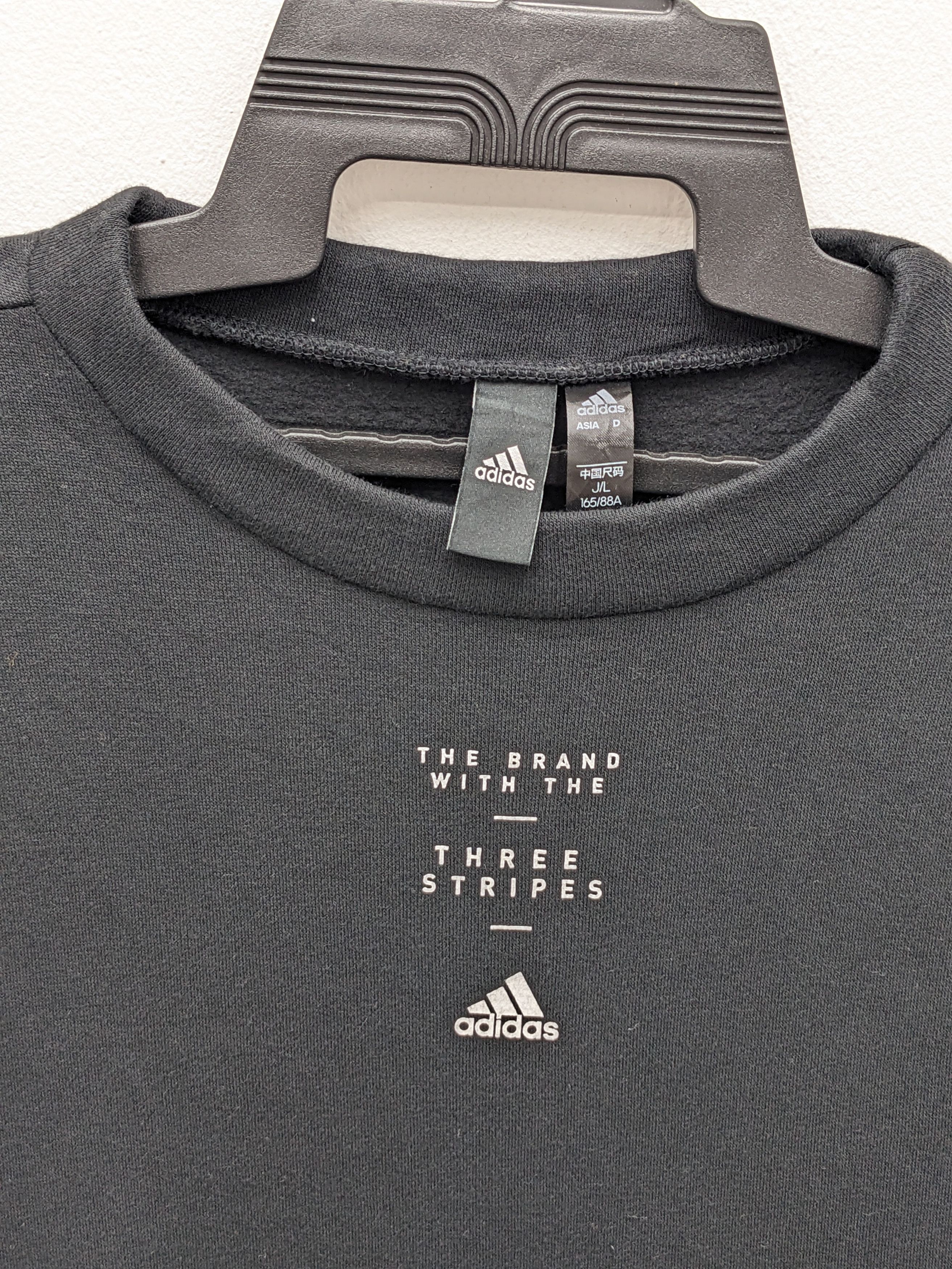 Adidas ADIDAS THREE STRIPES STREETWEAR SWEATSHIRT Size US L / EU 52-54 / 3 - 4 Thumbnail