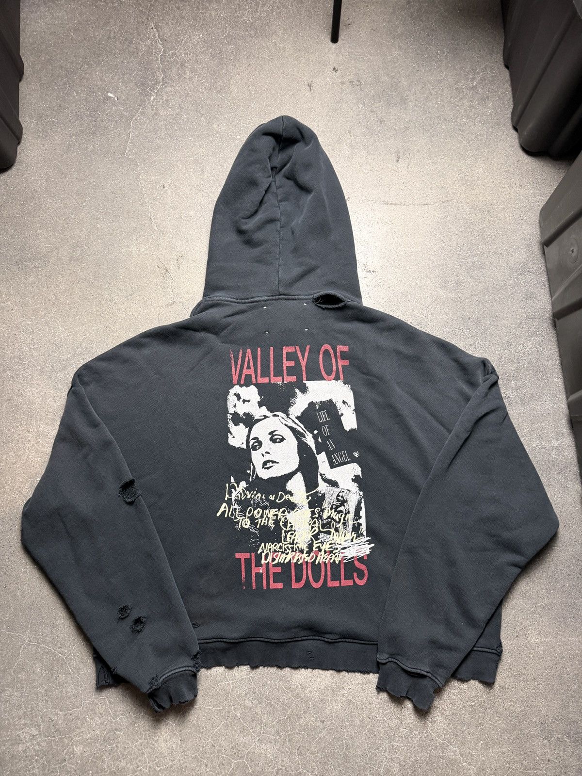 Paly Hollywood Paly Valley of Dolls Hooded Sweatshirt Black Size US M / EU 48-50 / 2 - 4 Thumbnail