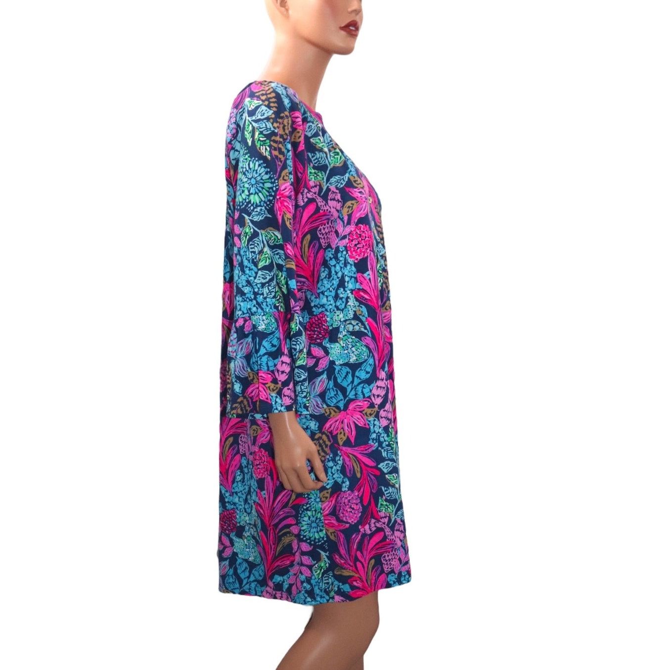 Lilly Pulitzer NWT Lilly Pulitzer Norris 3/4 Sleeve Dress Size Large 010933 Size L / US 10 / IT 46 - 2 Thumbnail