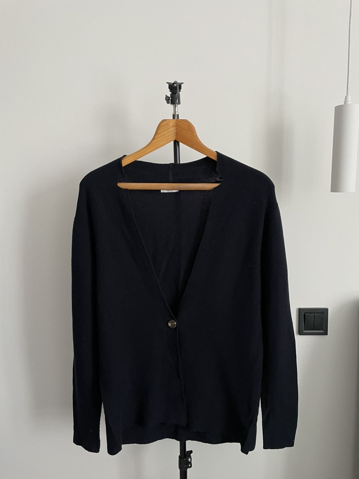 Peserico Peserico Cardigan Black Sweater RARE Size US M / EU 48-50 / 2 - 1 Thumbnail