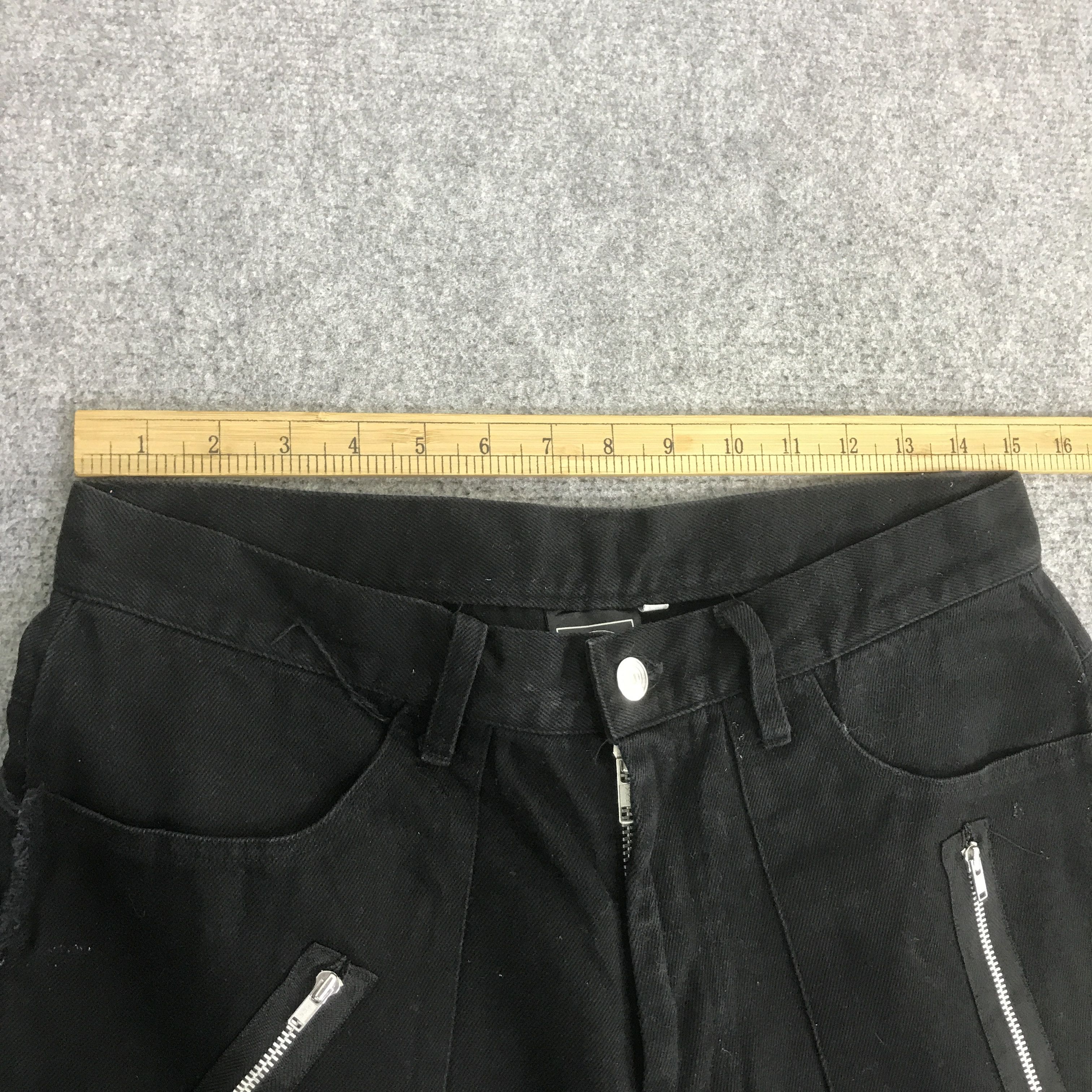 Japanese Brand 666 JAPAN BLACK PUNK IFSIXWASNINE STYLE PANT K130B15 Size US 32 / EU 48 - 7 Thumbnail
