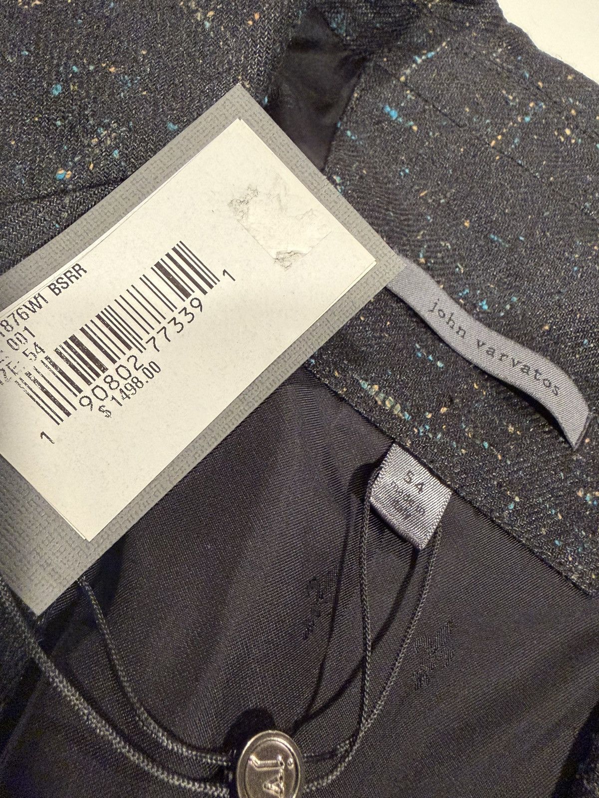 John Varvatos John varvatos mens blazer. 54/44.$1498 Size 44R - 3 Thumbnail
