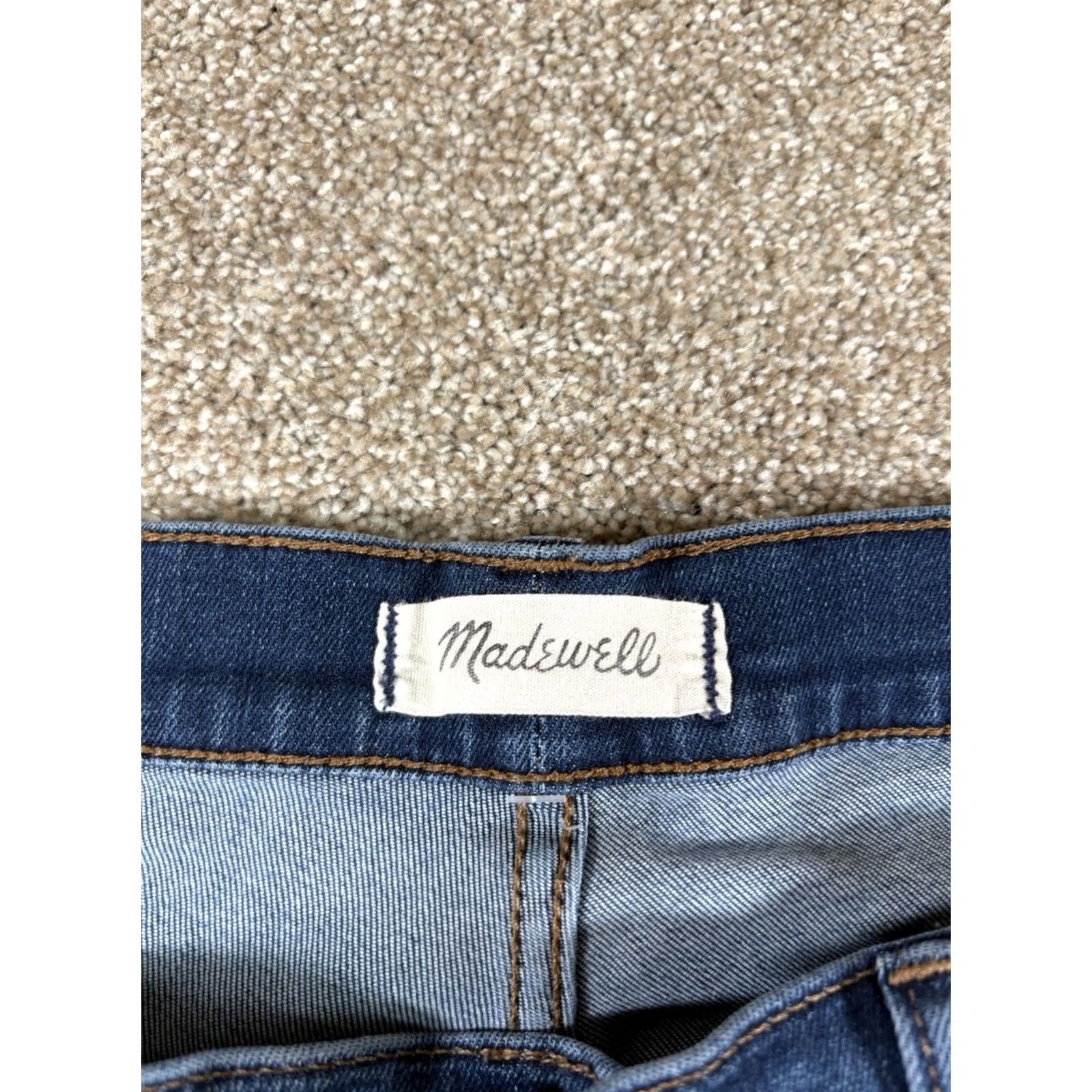 Madewell Madewell Cali Demi-Boot Denim Mid-Rise Jeans 34P Womens Pants Bootcut Blue Denim Size 24" / US 00 / IT 34 - 3 Thumbnail