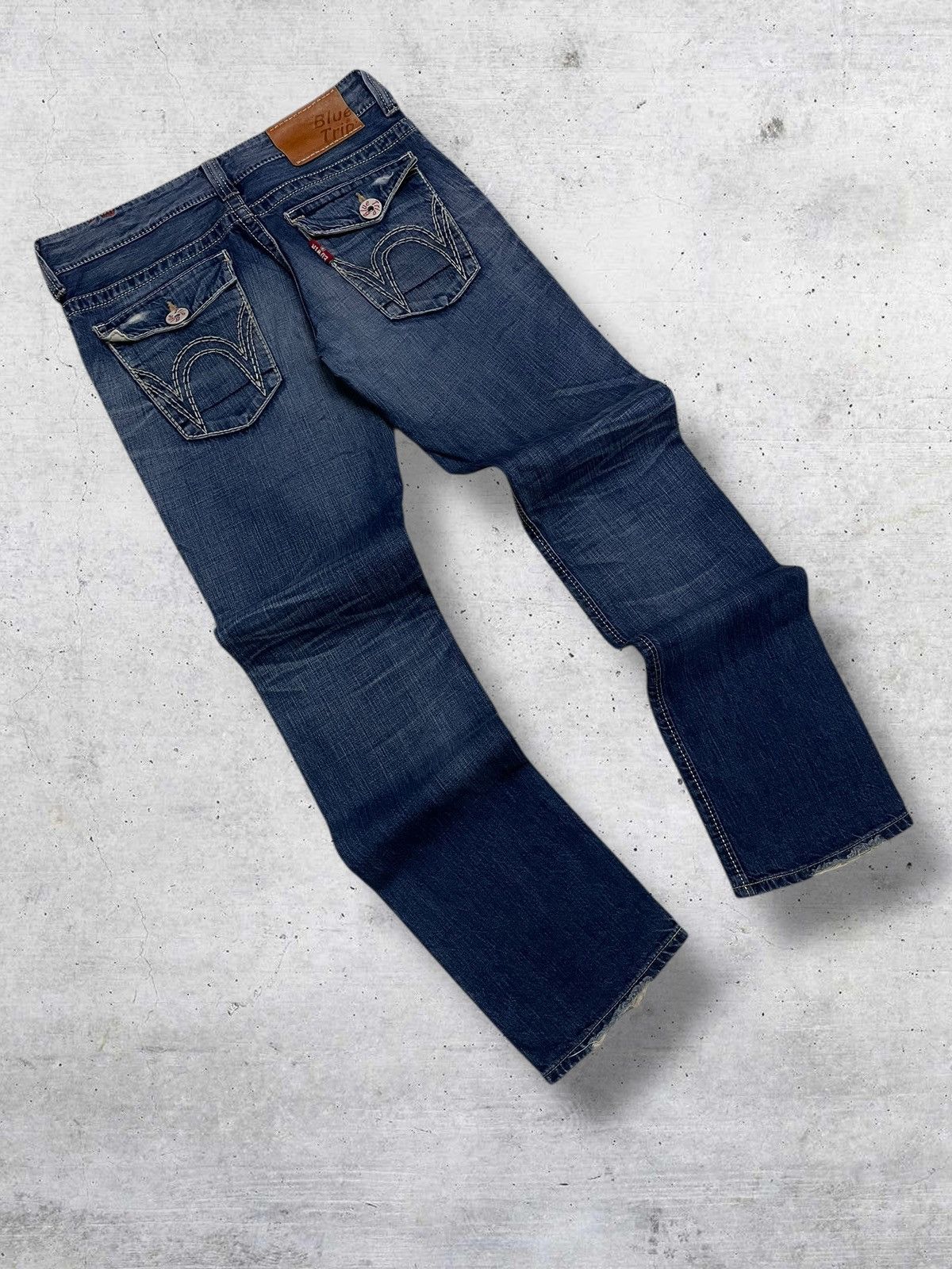 Edwin VINTAGE EDWIN BLUE TRIP JAPAN DESIGNER FAMOUS STYLISH DENIM Size US 32 / EU 48 - 10 Thumbnail