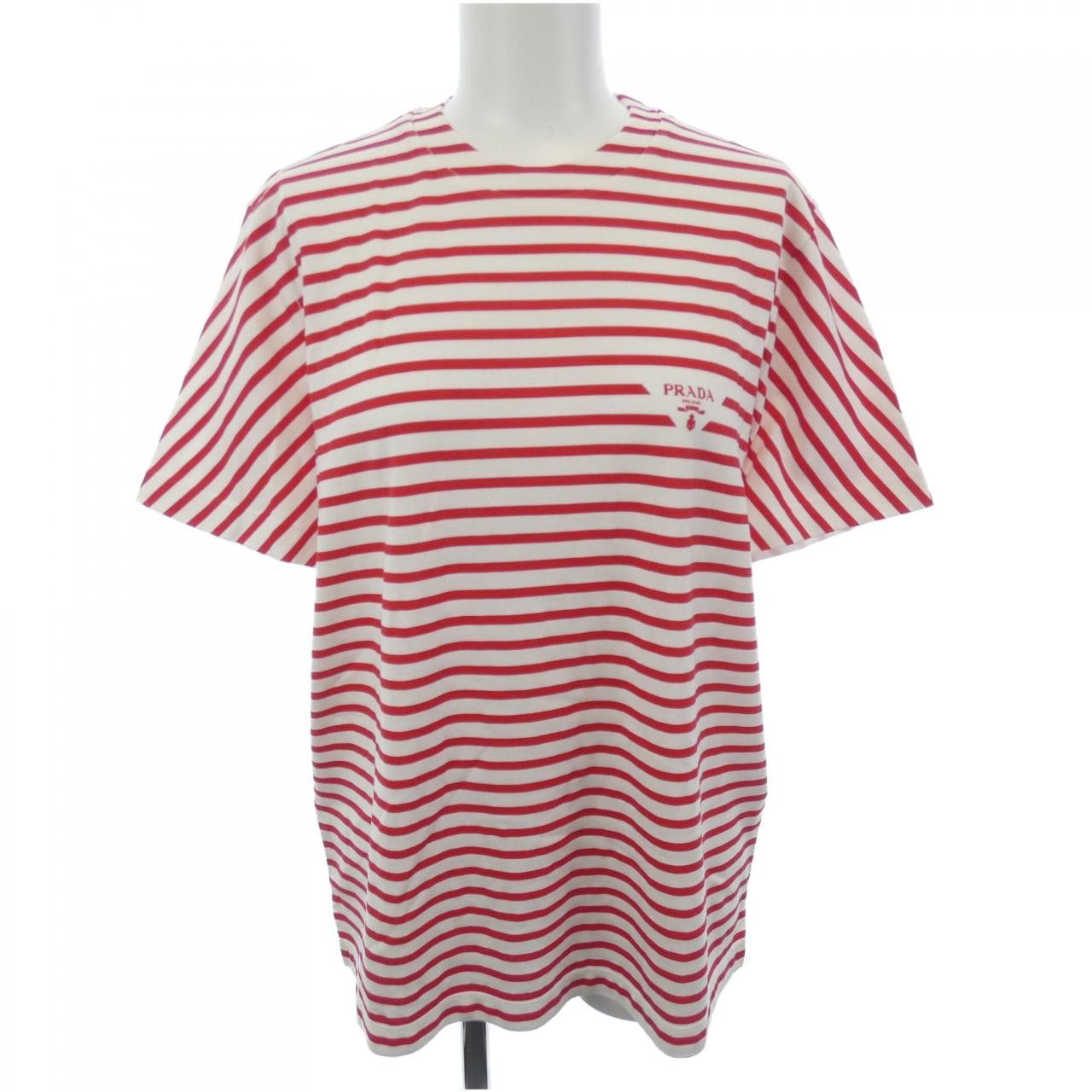 Prada Prada T-shirt Textile T-Shirts 3590A S221 103D DUTY FREE for USA