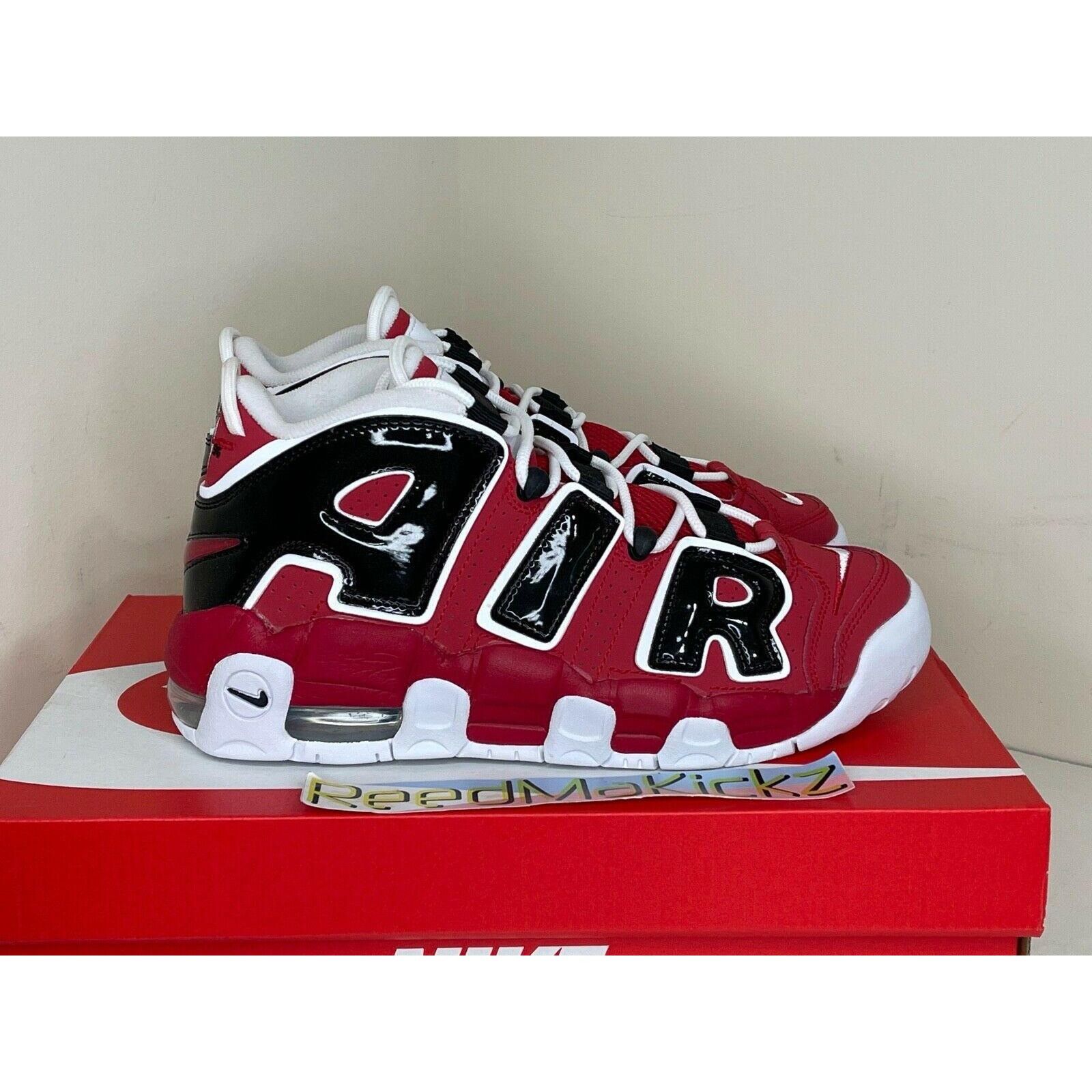 Nike Air More Uptempo Bulls Red GS 6.5Y