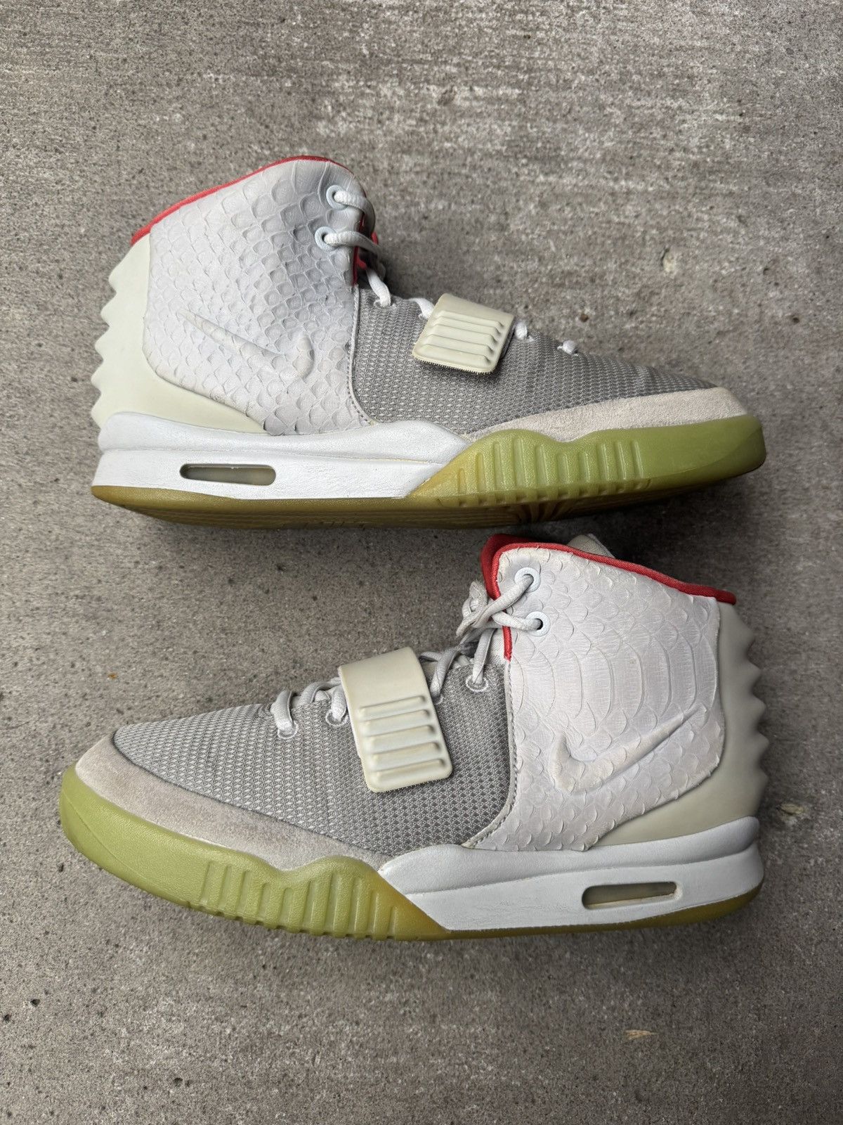 Pure Platinum Yeezy Buy NIKE AIR YEEZY PURE PLATINUM SOLAR RED