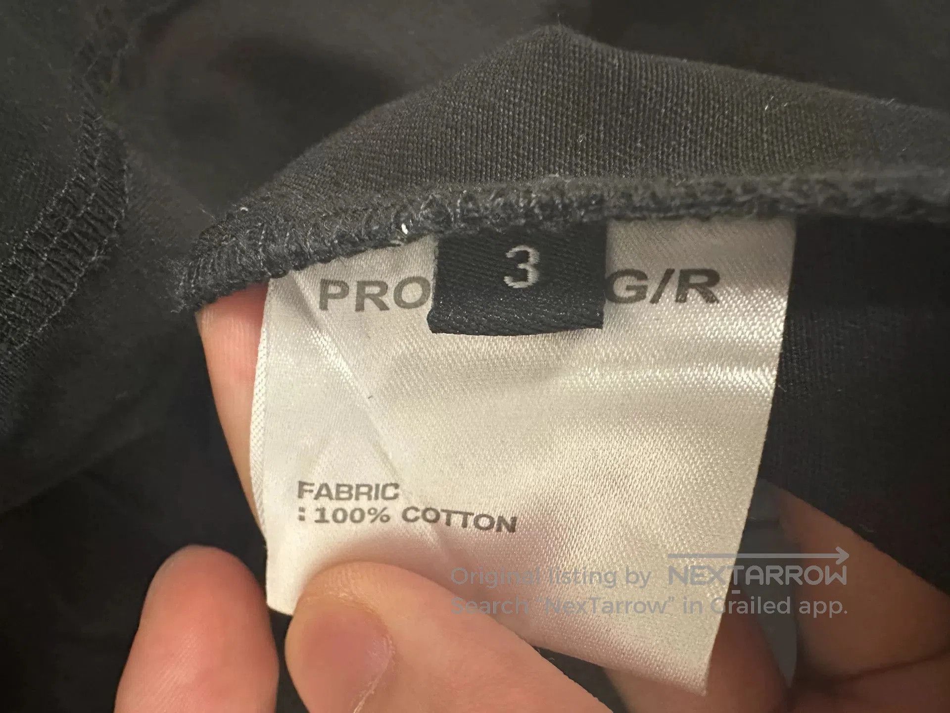 PROJECT G/R Project GR Black Oversized Short Sleeve Shirt. Size US L / EU 52-54 / 3 - 5 Thumbnail