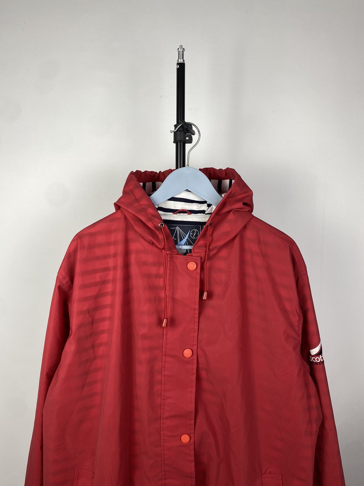 Designer Vintage Usa Scott Yachting Marina 90'S Raincoat Jacket Size US XL / EU 56 / 4 - 2 Thumbnail