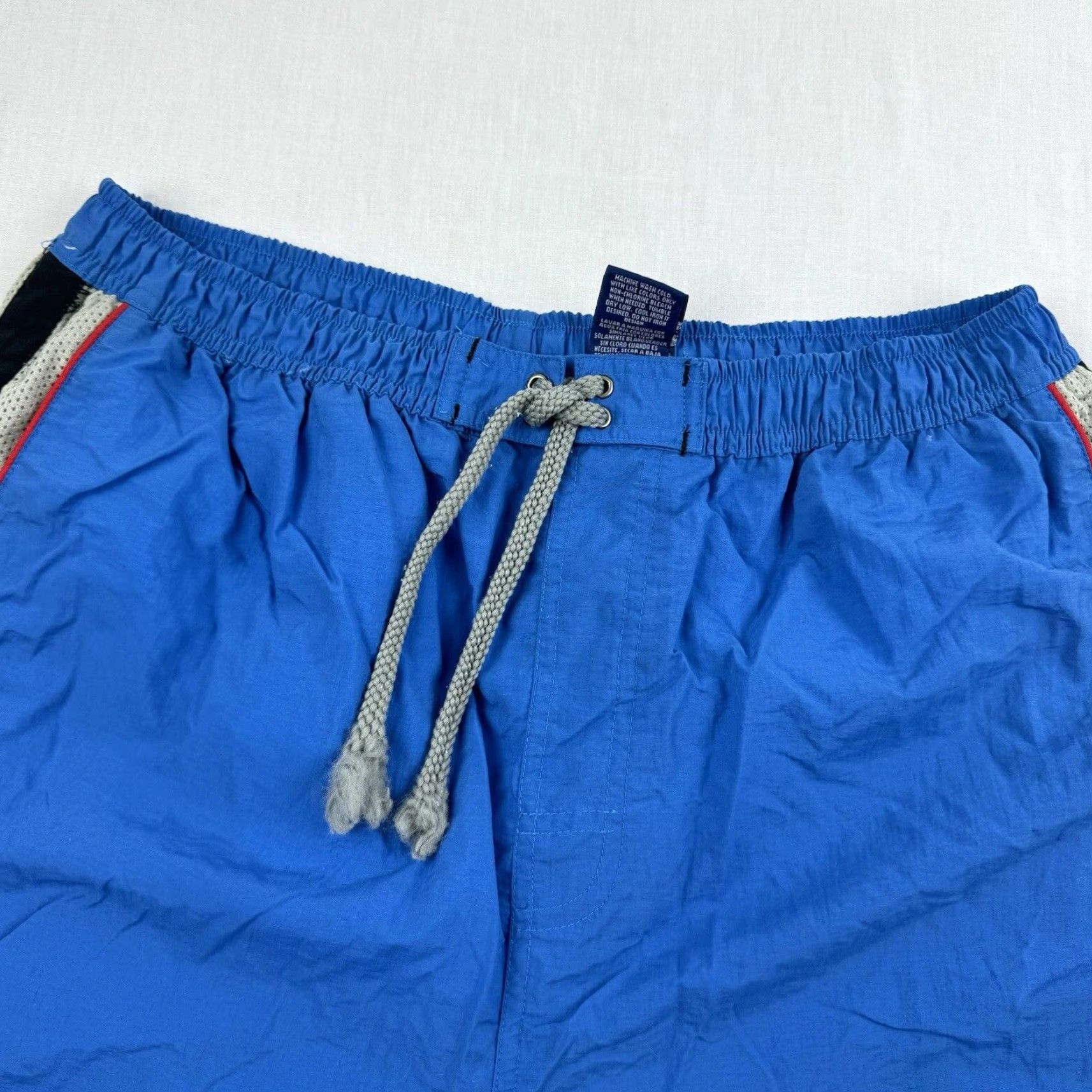 Spalding Vintage Spalding Swim Trunks Adult XL Blue Grunge Y2K Baggy Hipster Punk Shorts Size US 36 / EU 52 - 3 Thumbnail