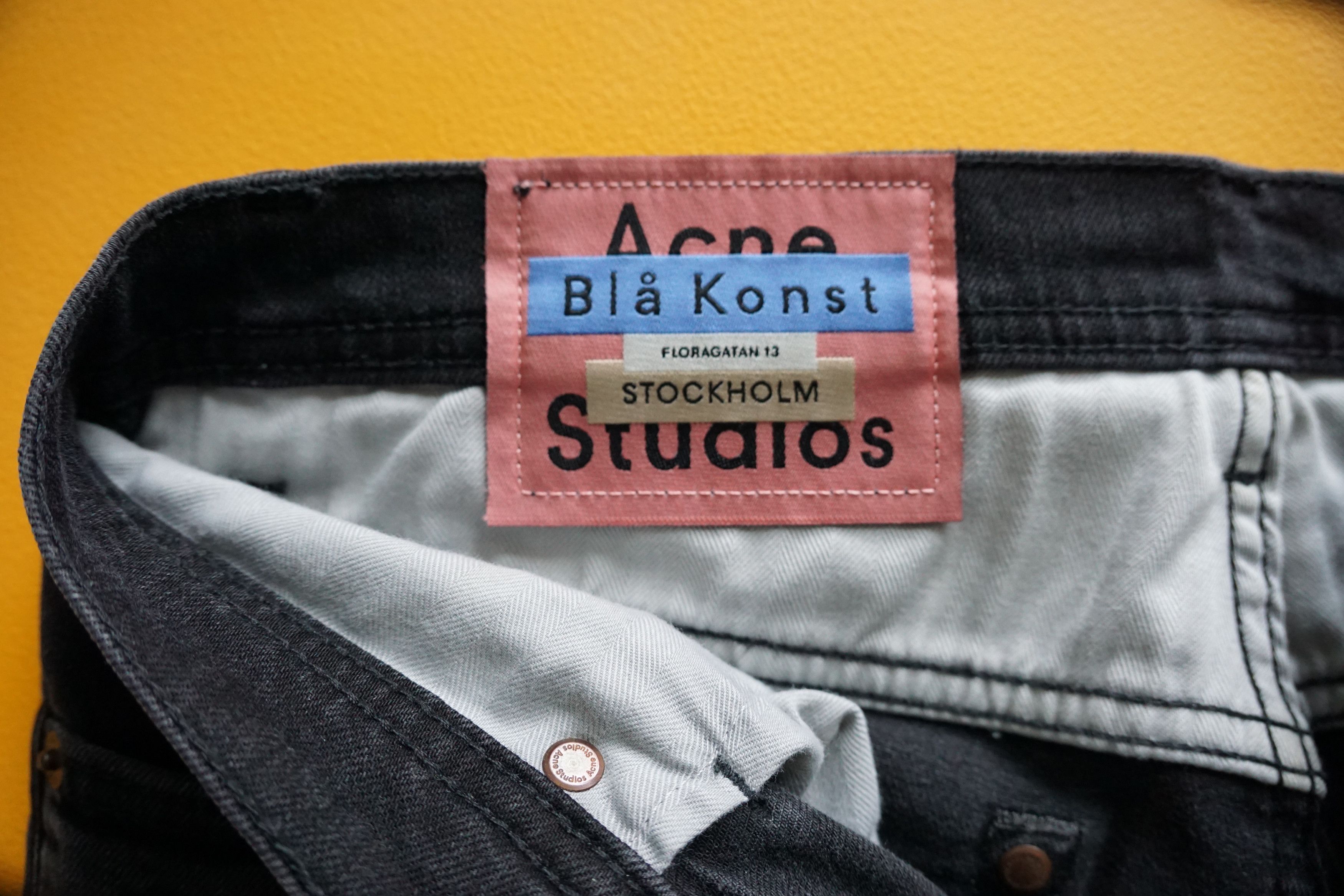 Acne Studios Acne Studios Used Blk River Jeans 30x32 Size US 30 / EU 46 - 4 Thumbnail